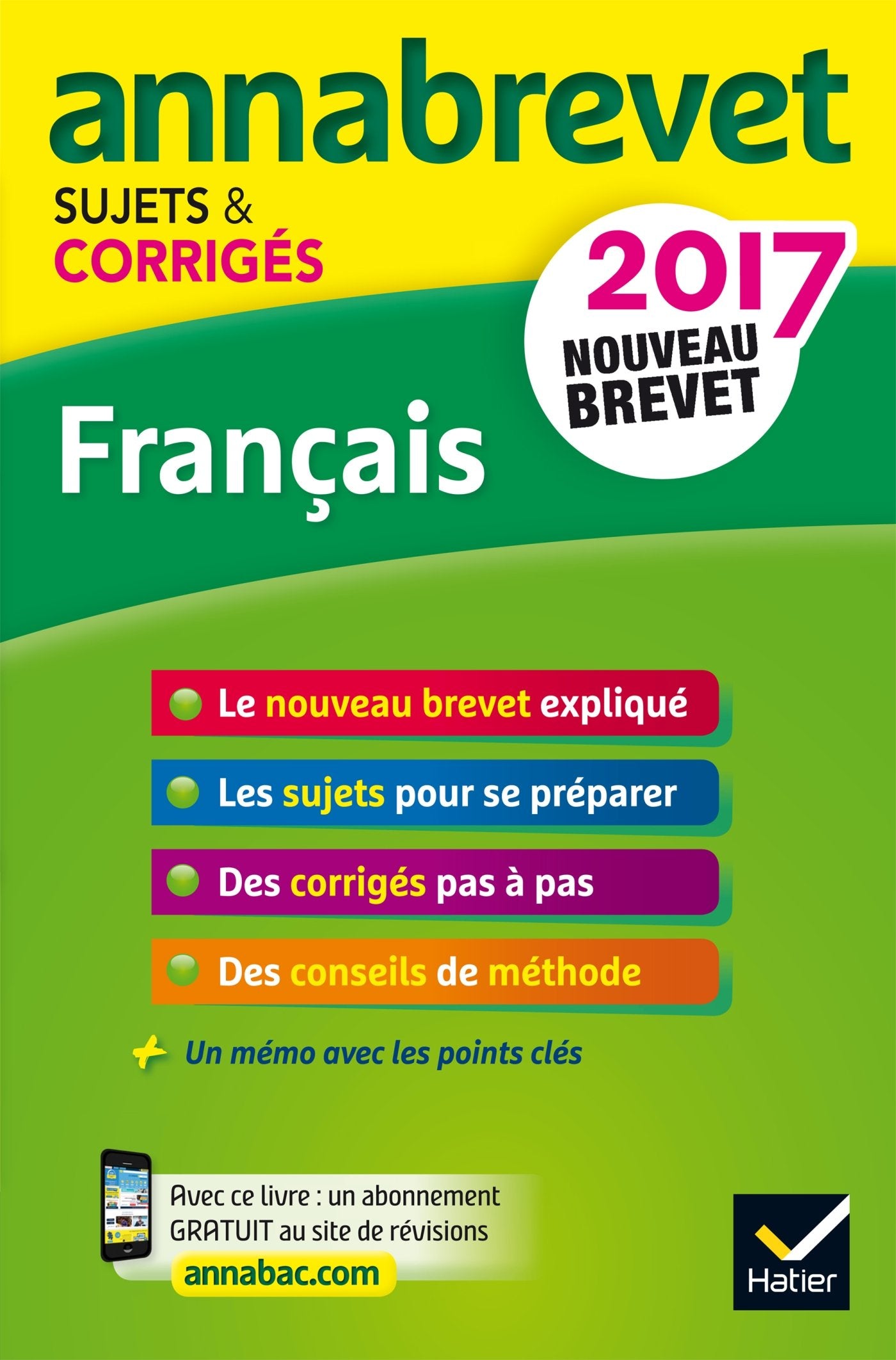 Français: Sujets et corrigés 9782401022232