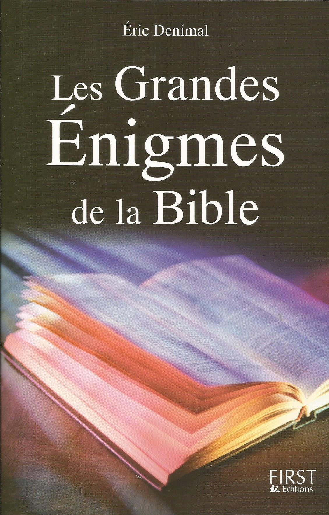 LES GRANDES ENIGMES DE LA BIBLE 9782754000352
