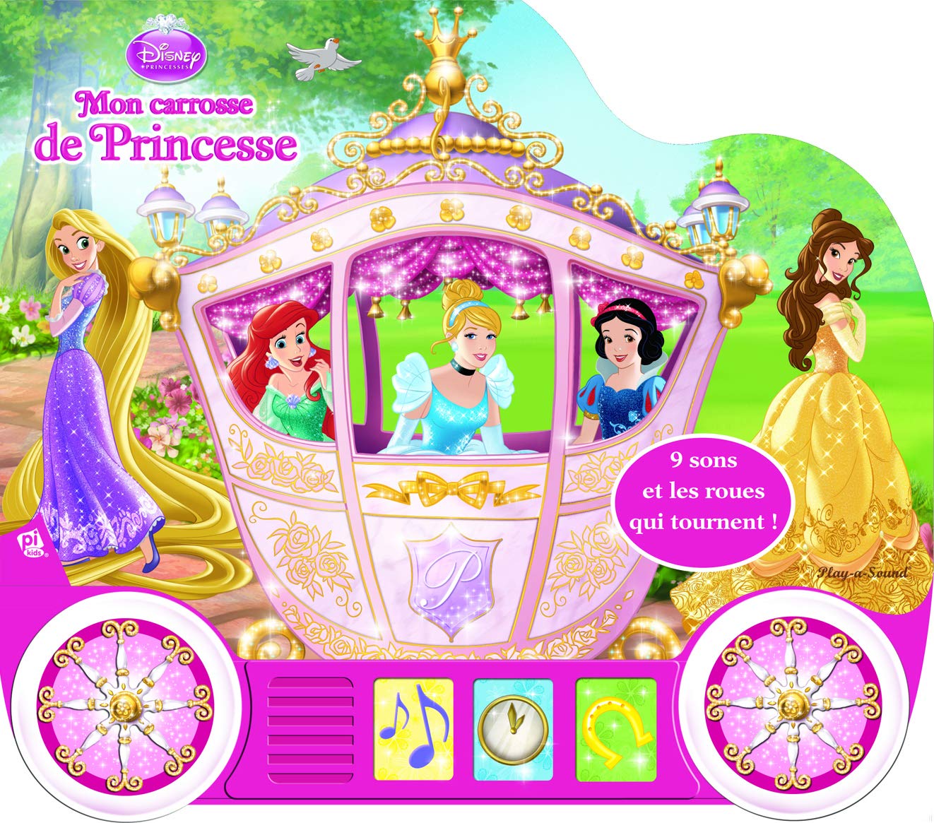 PRINCESSES DISNEY - MON CARROSSE DE PRINCESSE 9781450880183