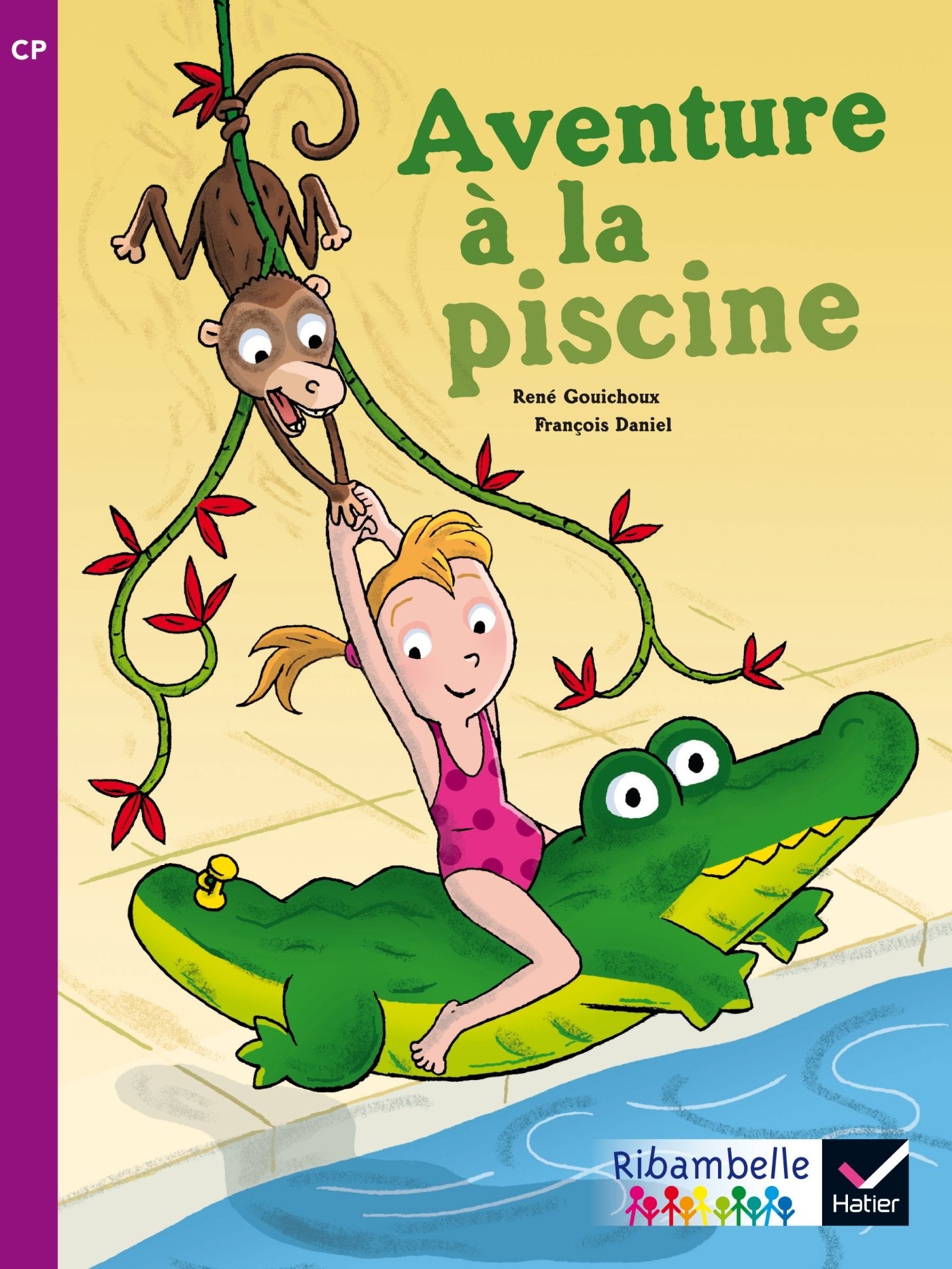 Ribambelle CP série violette éd. 2014 - Aventure à la piscine - Album 4 9782218973147