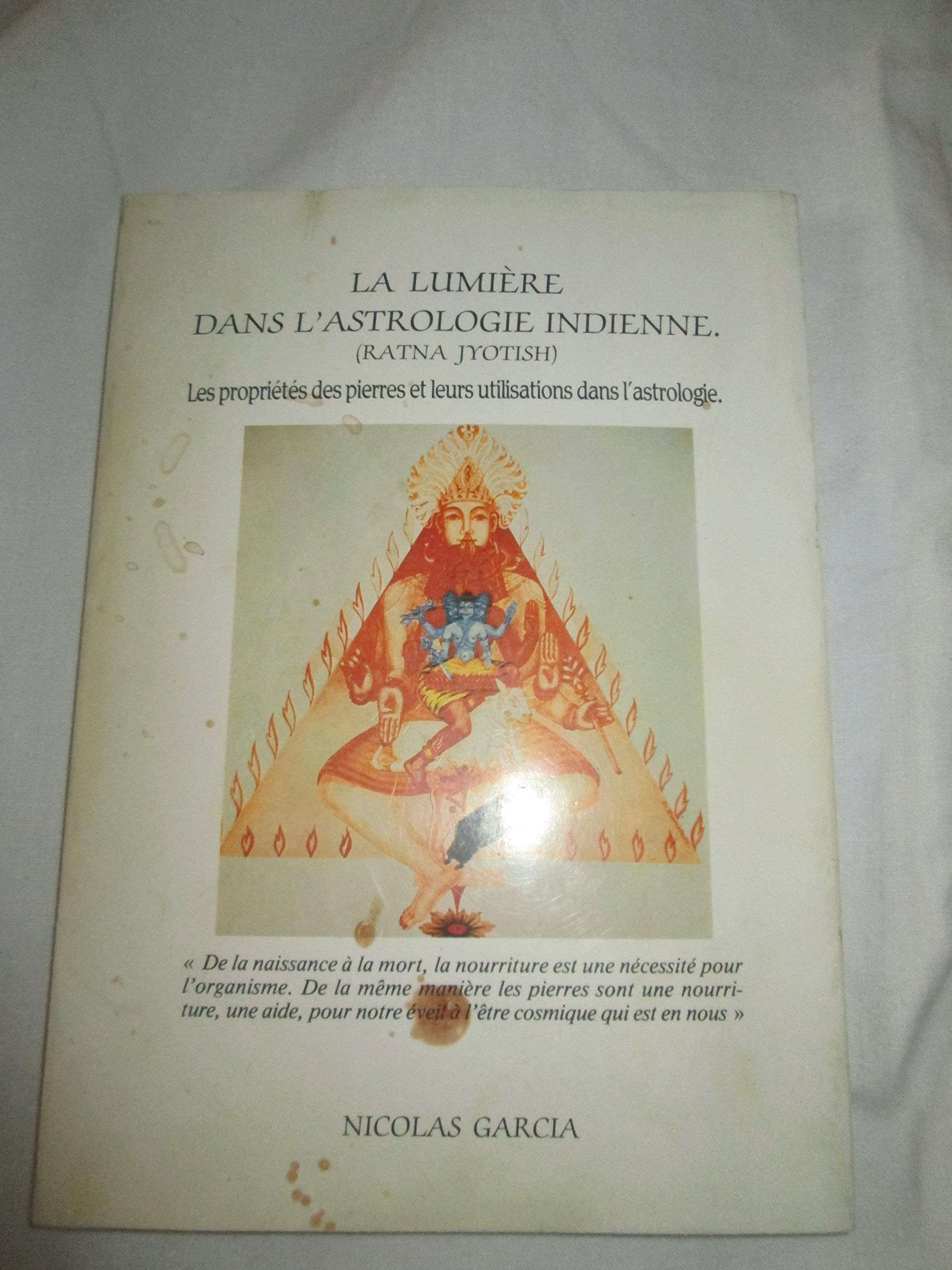 La Lumière dans l'astrologie indienne 9782950188403