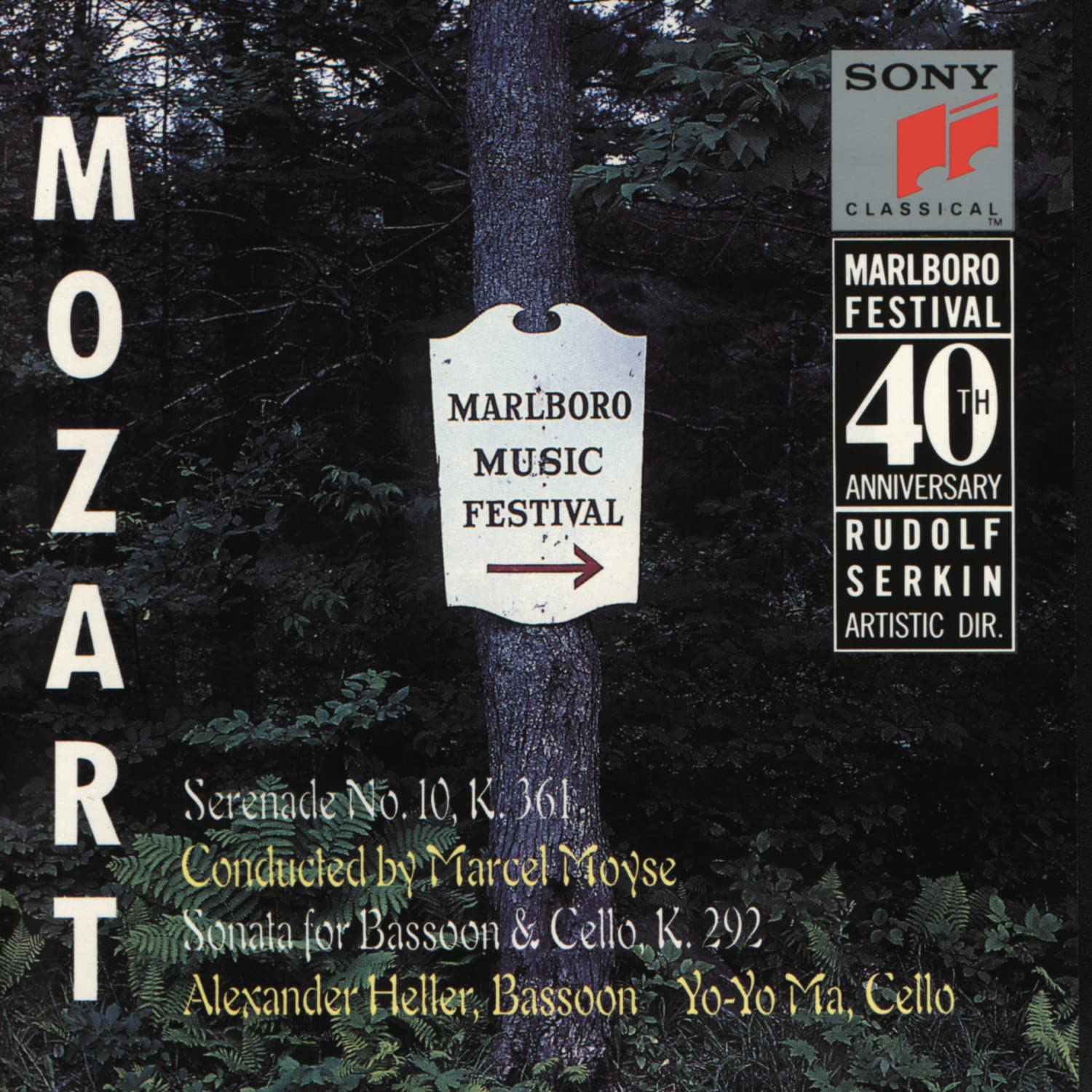 Serenade 10 Gran Partita/Sonata Bassoon Vc 0074644624823