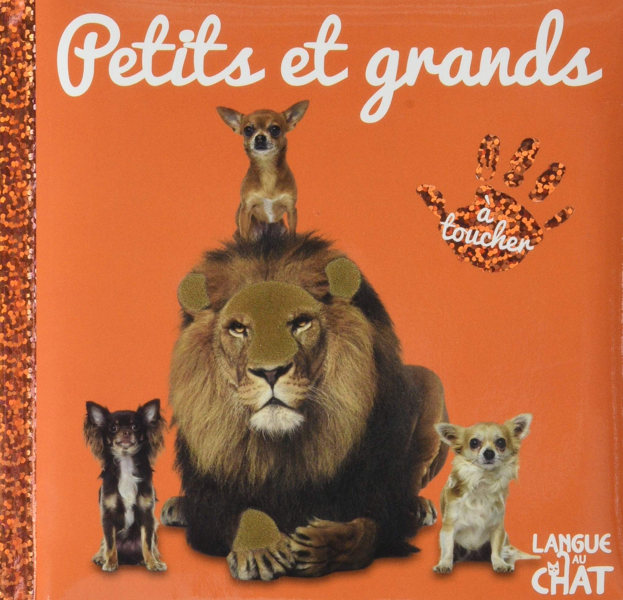 Bébé touche-à-tout - Petits et grands - Imagier photo avec matières à toucher - Animaux - Dès 12 mois 9782806310590