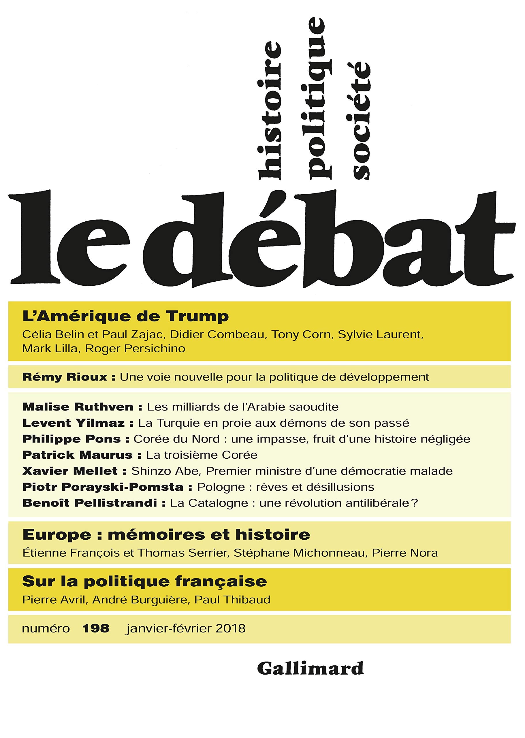 Le Débat 9782072766480