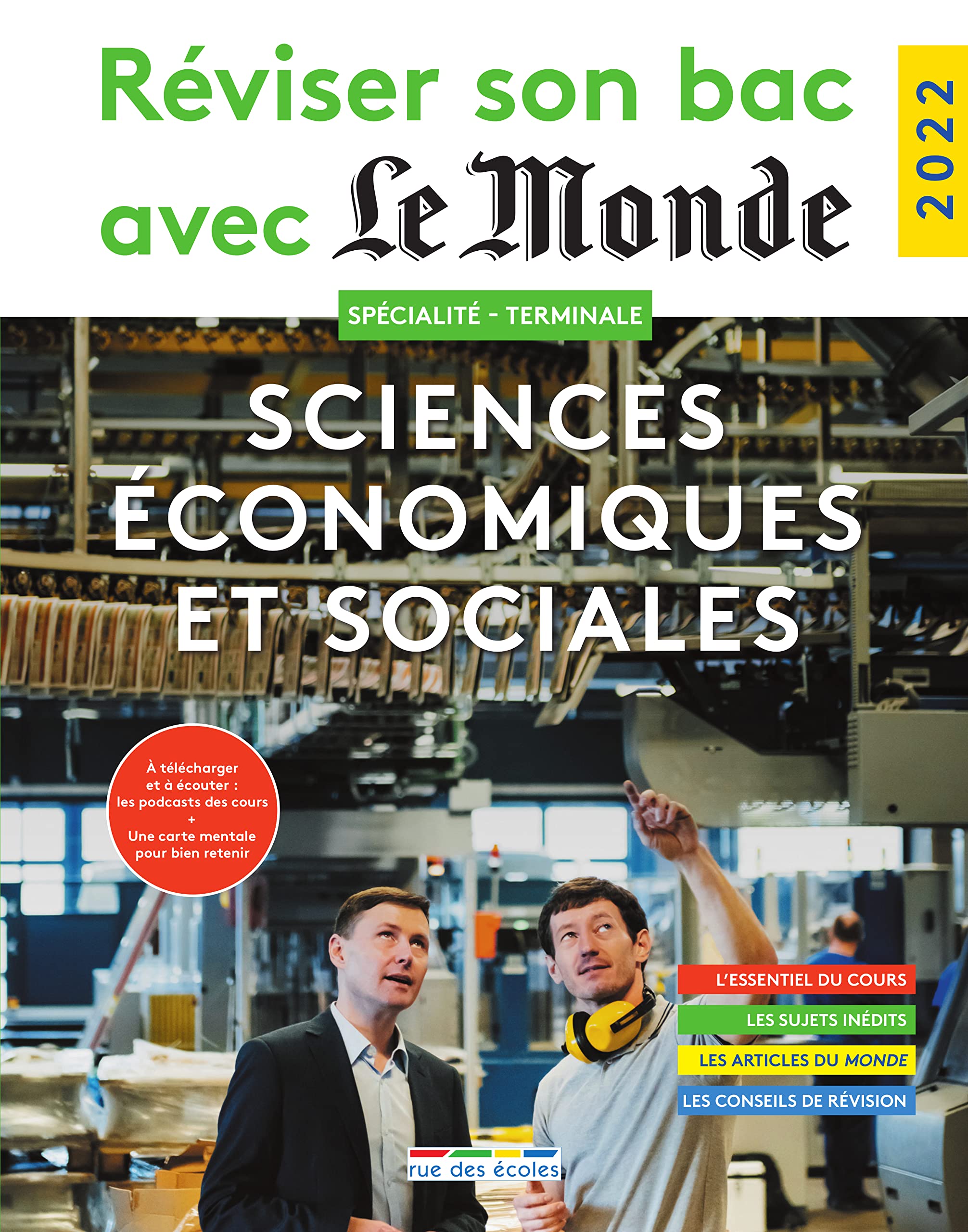 Réviser son bac avec le Monde 2022, Sciences économiques et sociales Spécialité 9782820812841