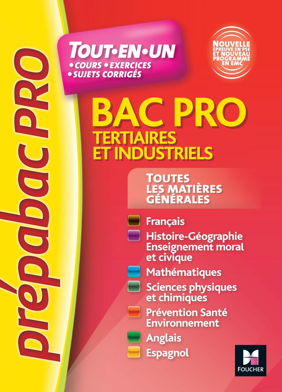 PREPABAC PRO - Toutes les matières générales - tertiaires et industriels - N°1 9782216133710