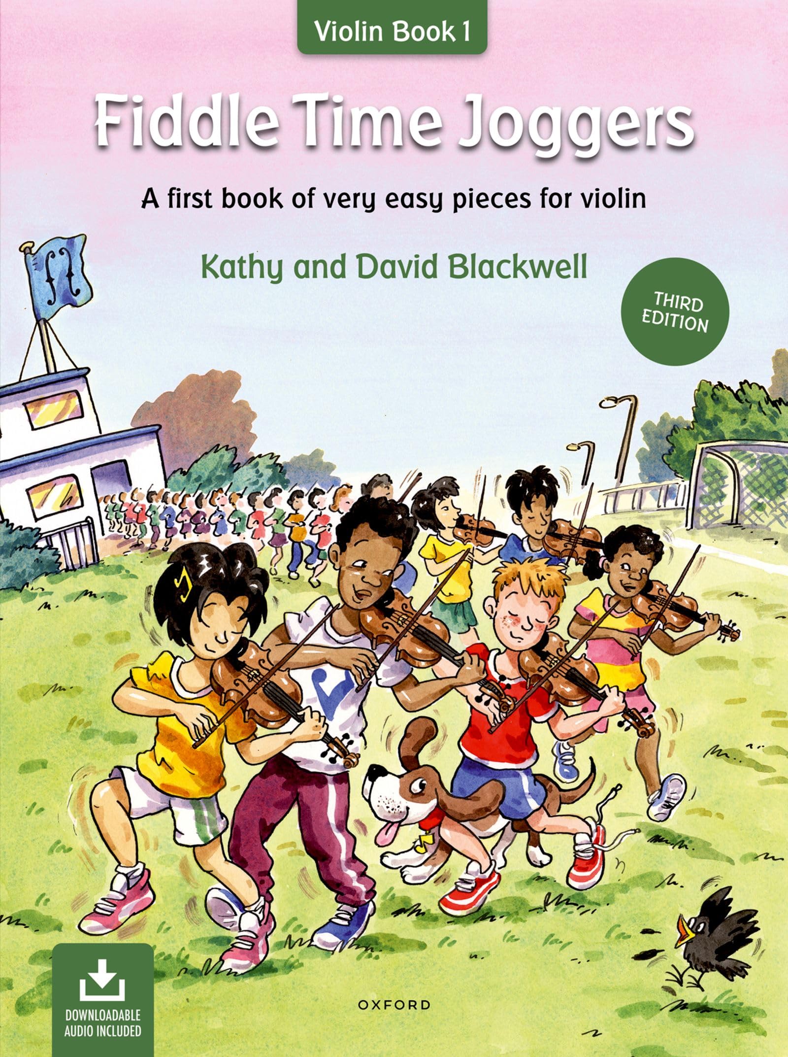 Fiddle time joggers (third edition) a first book of very easy pieces for violin + audio online 9780193559400