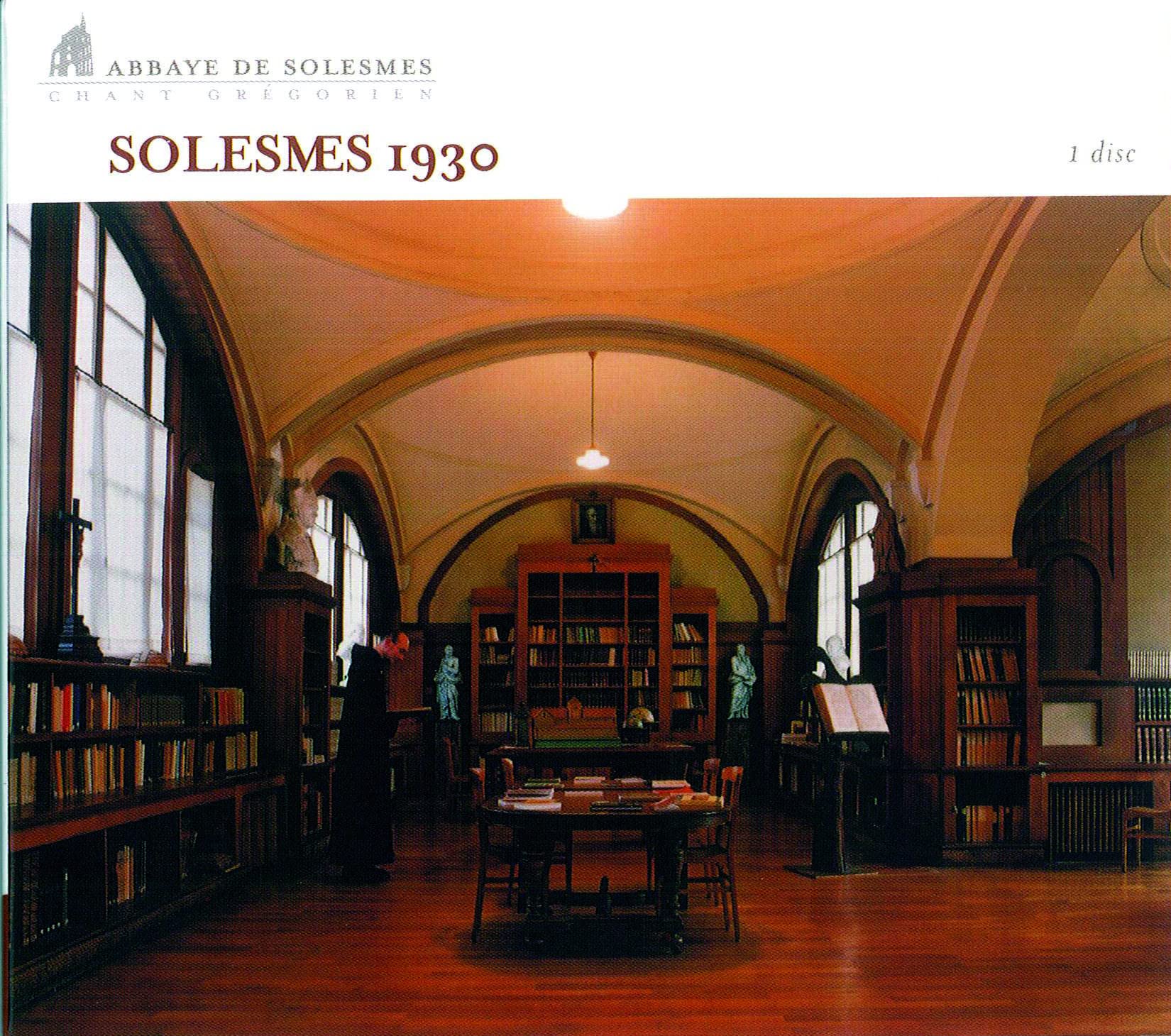 Solesmes 1930 [Import] 0826596024134