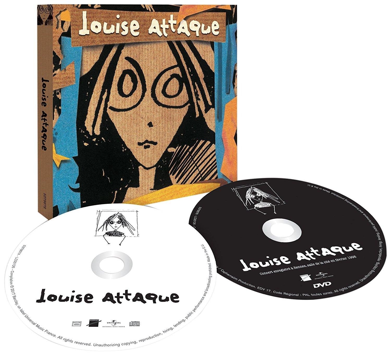 Louise Attaque. -CD+DVD [Import] 0600753786727