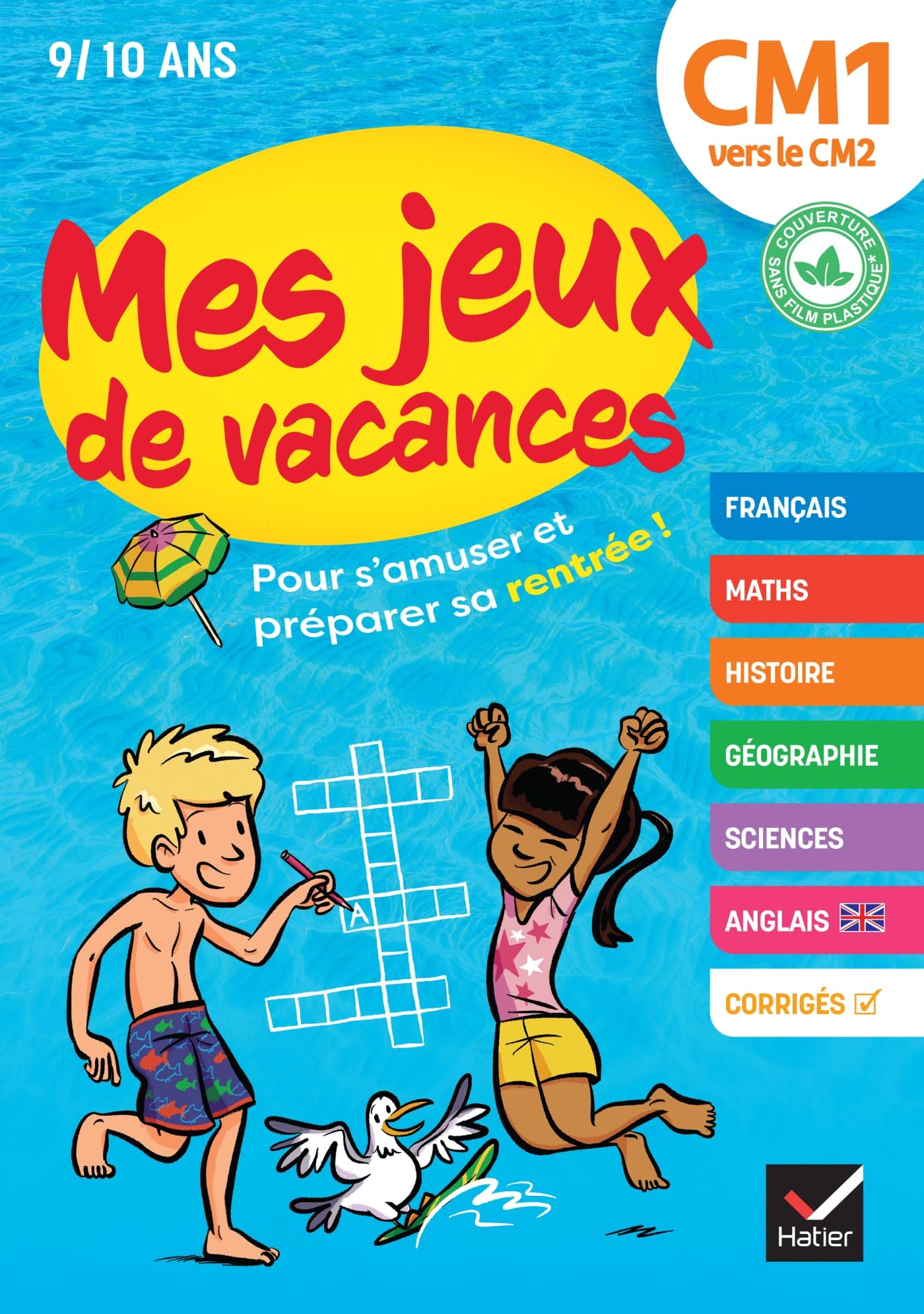 Cahier de vacances 2026 - Mes jeux de vacances - Du CM1 vers le CM2: pour réviser en s'amusant 9782401086401