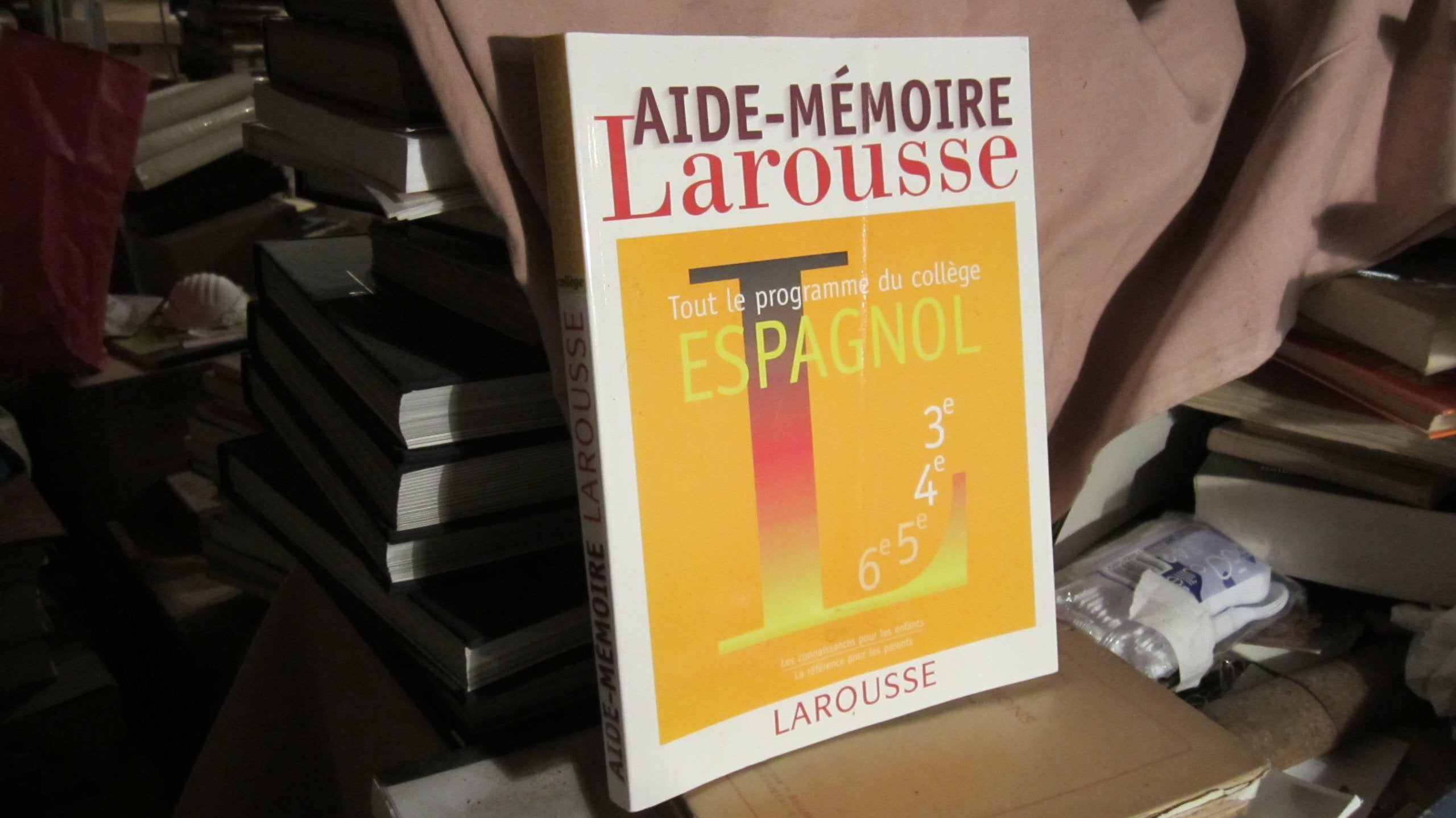 Aide-mémoire Larousse : Espagnol 9782035331144