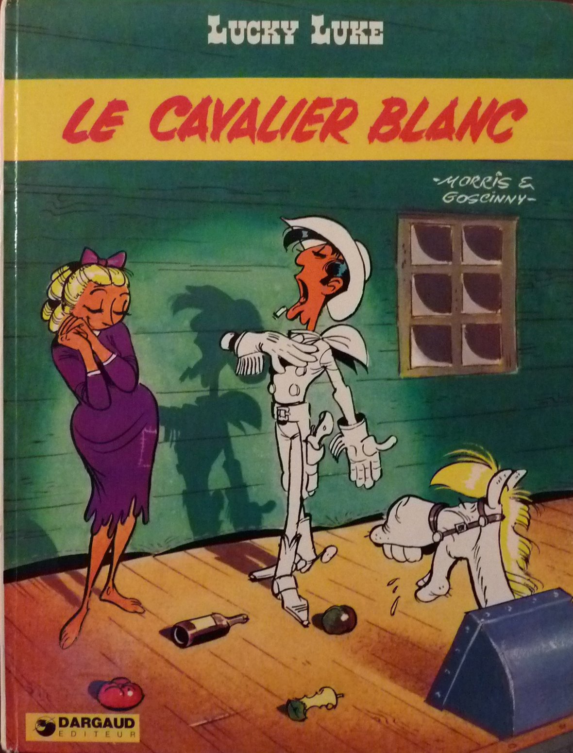 Lucky Luke, tome 10 : Le Cavalier blanc 9782205008678