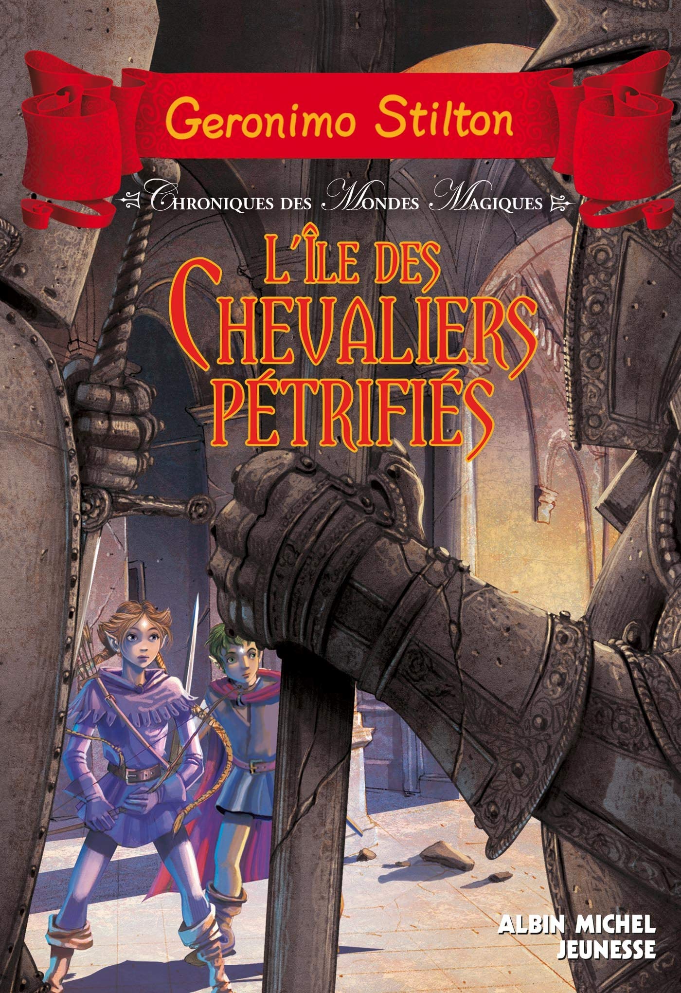 L'Ile des chevaliers pétrifiés: Chroniques des mondes magiques - tome 5 9782226242419