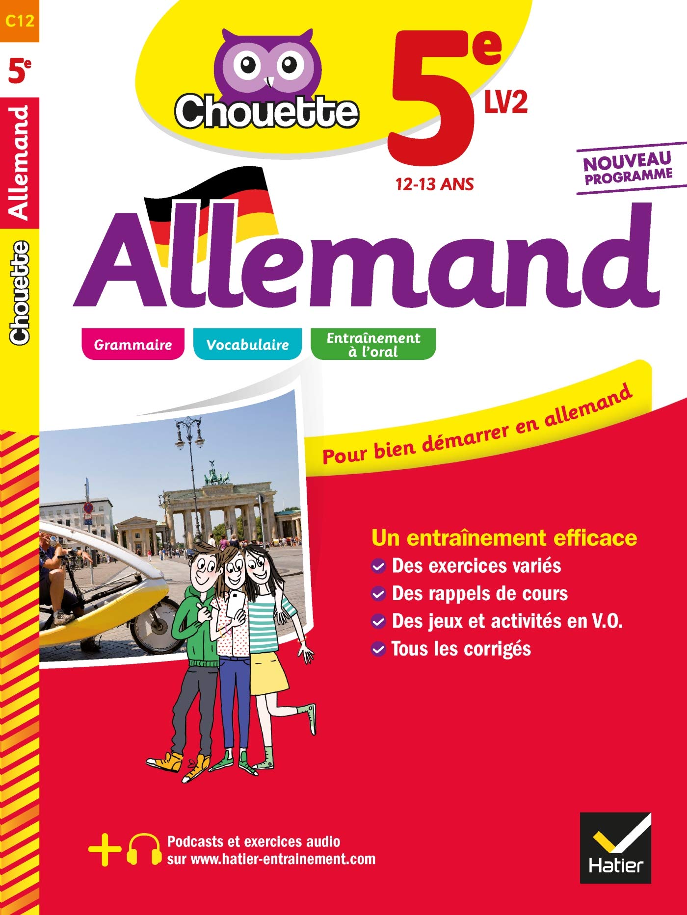Allemand 5e - LV2 (A1 vers A2): cahier d'entraînement et de révision 9782401051157