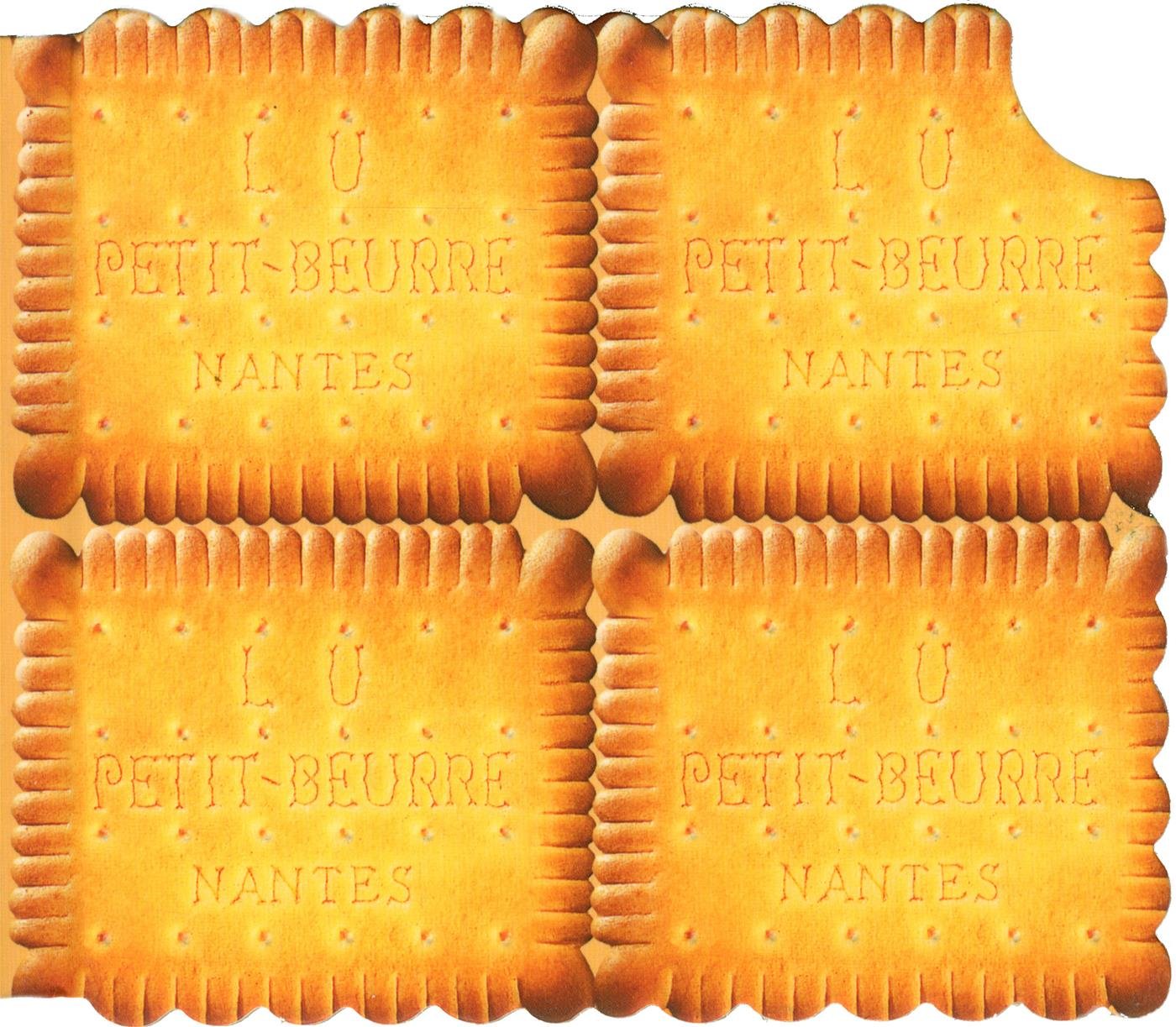 Véritable Petit Beurre LU - forme découpée 9782263061448