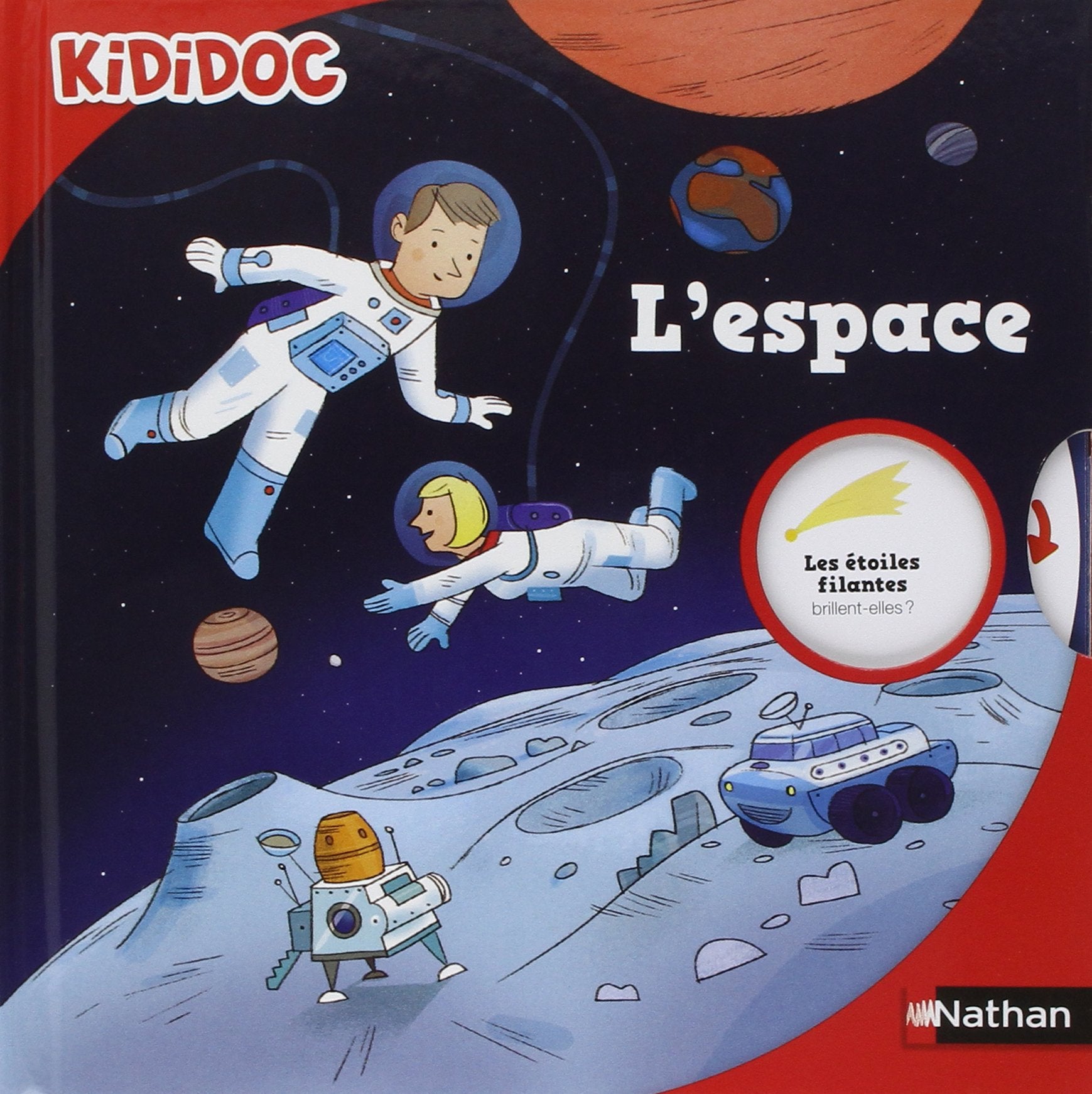 L'espace - Livre animé Kididoc - dès 5 ans (21) 9782092549407