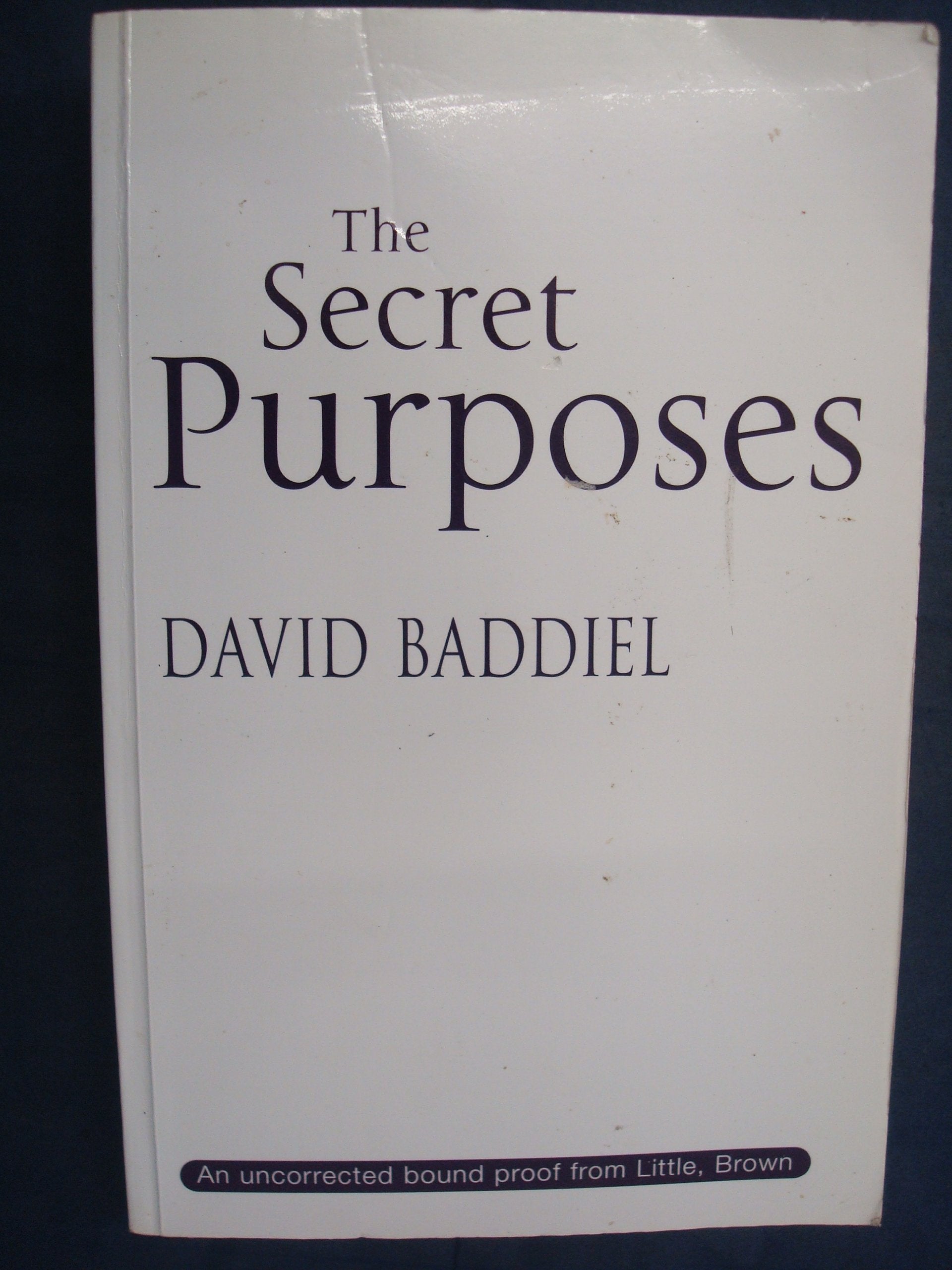 The Secret Purposes 9780316859318