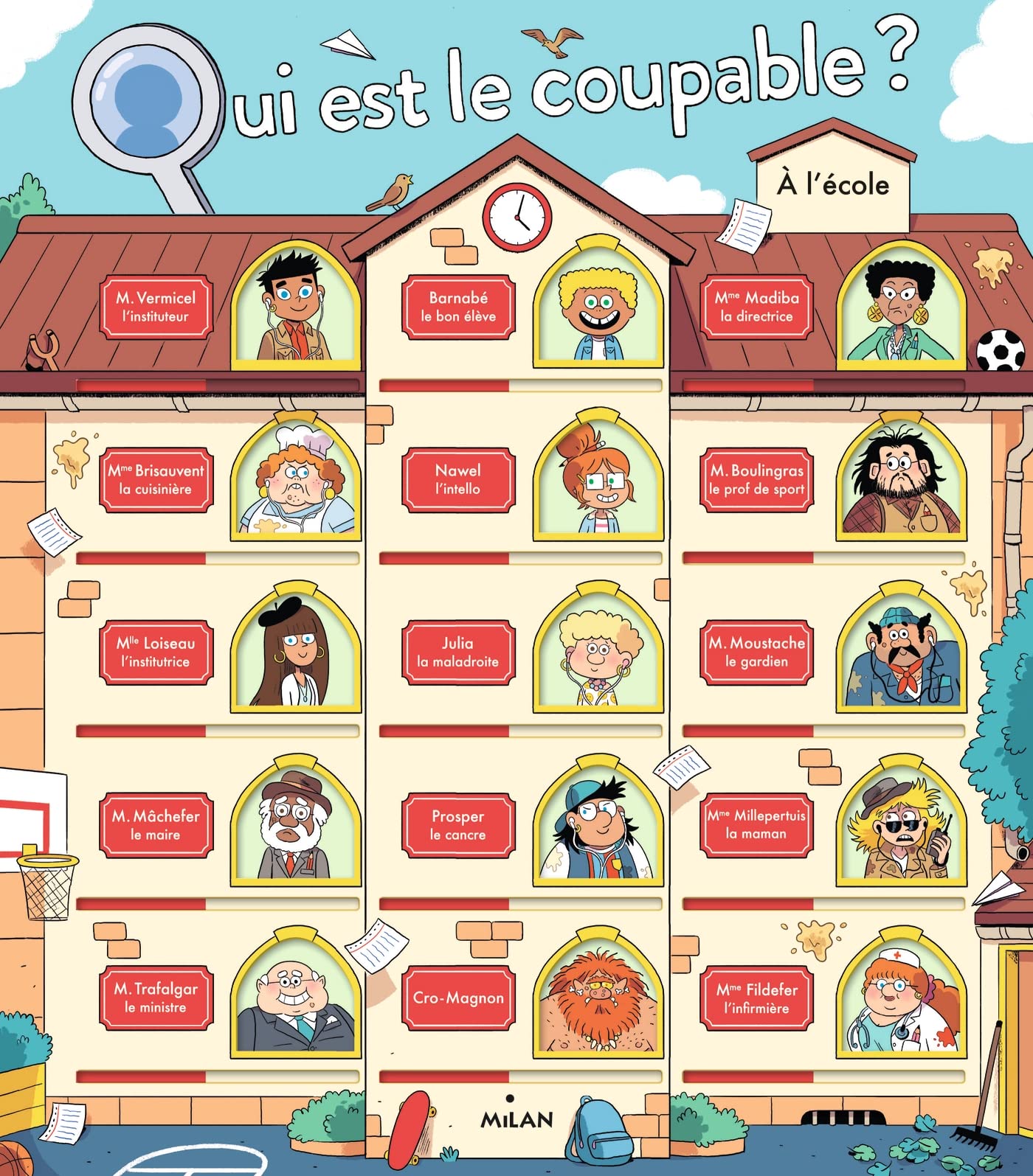 Qui est le coupable ? À l'école 9782745990907