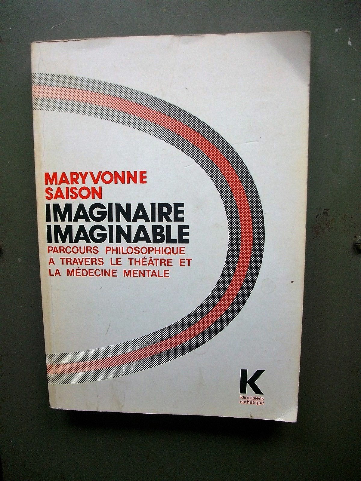 Imaginaire/imaginable: Parcours philosophique à travers le théâtre et la médicine mentale 9782865630059