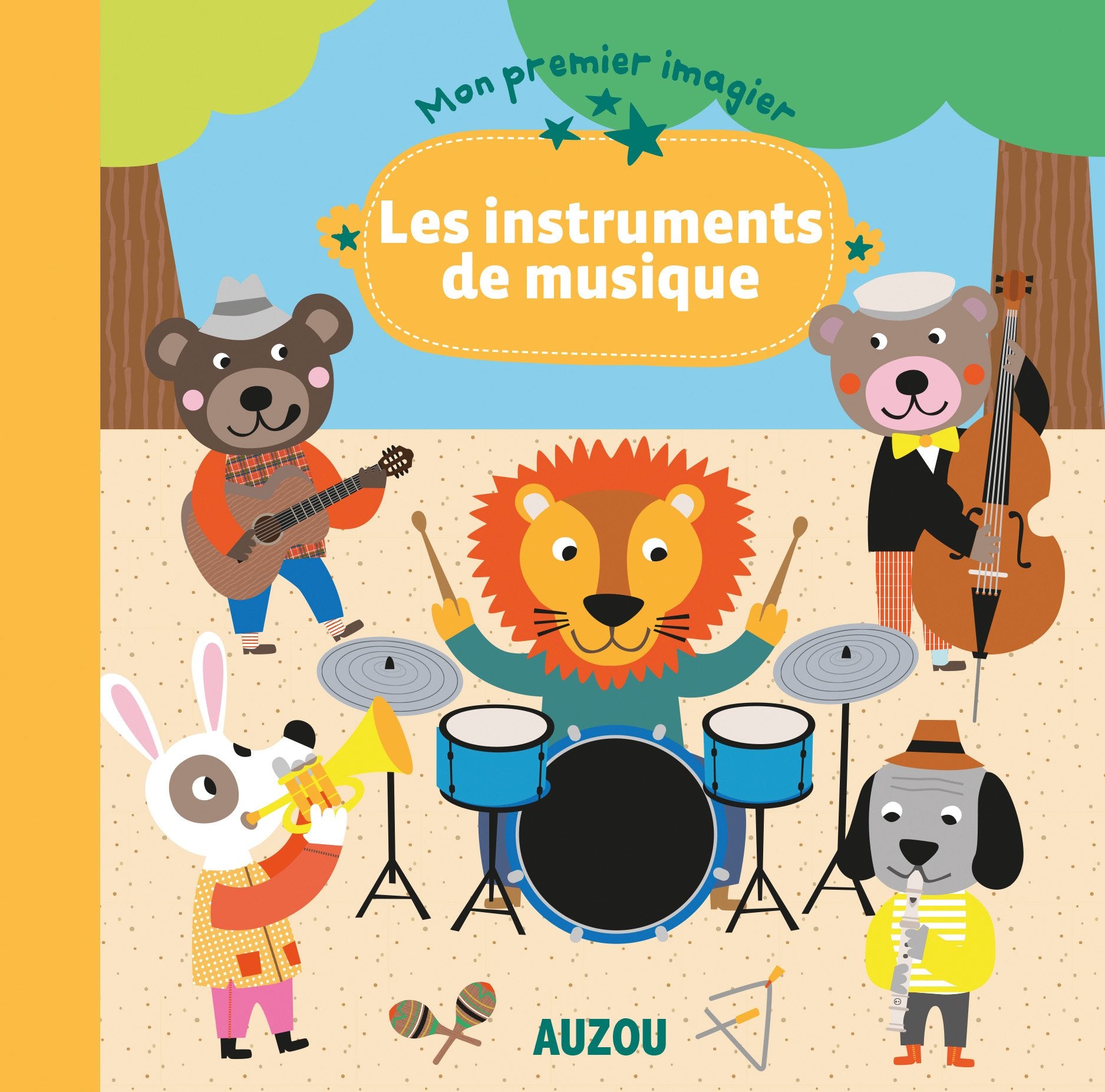 les instruments de musique (coll. mon premier imagier) 9782733839805