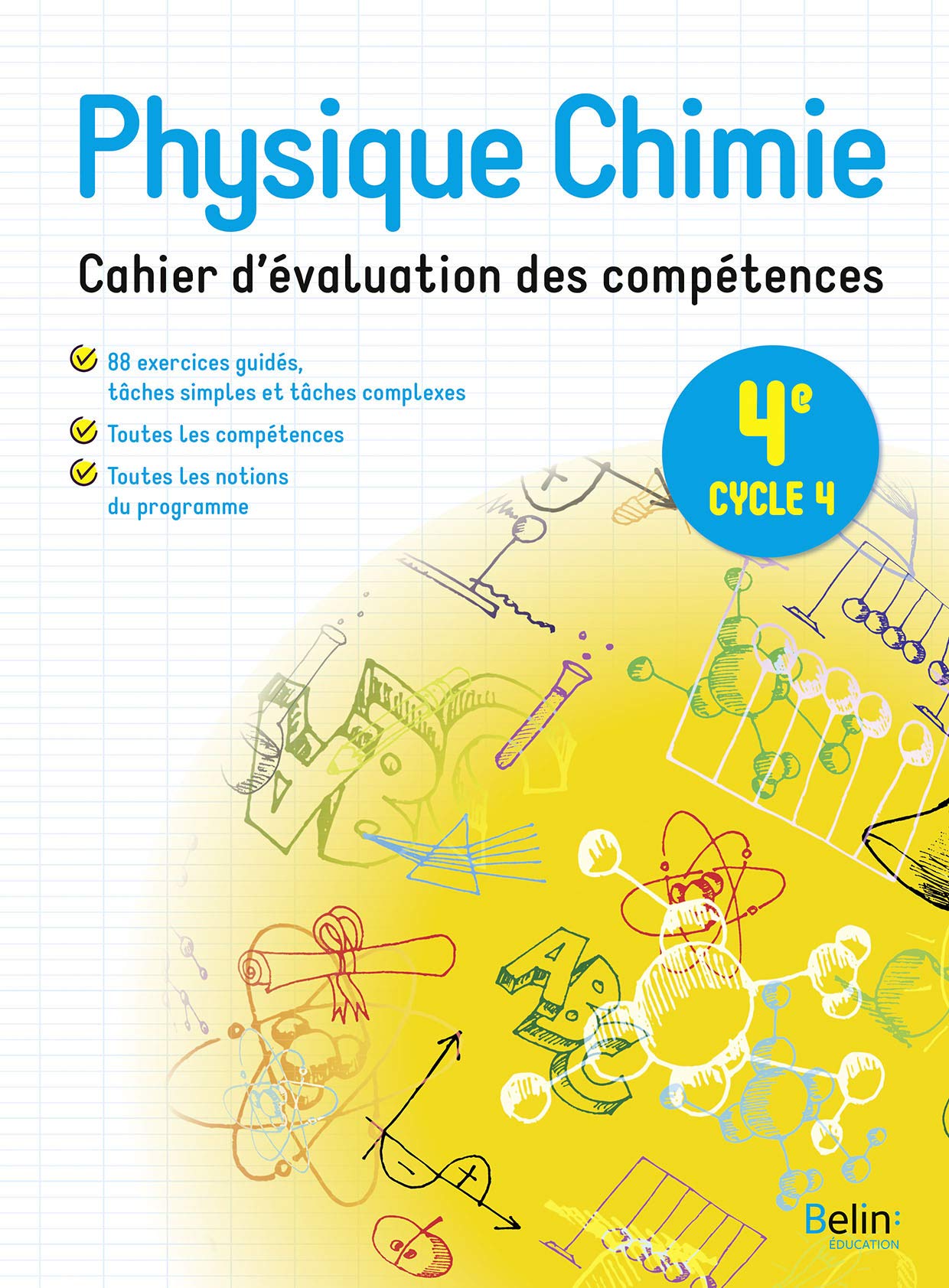 Physique-chimie 4e / Cahier d'évaluation des compétences 9791035802639