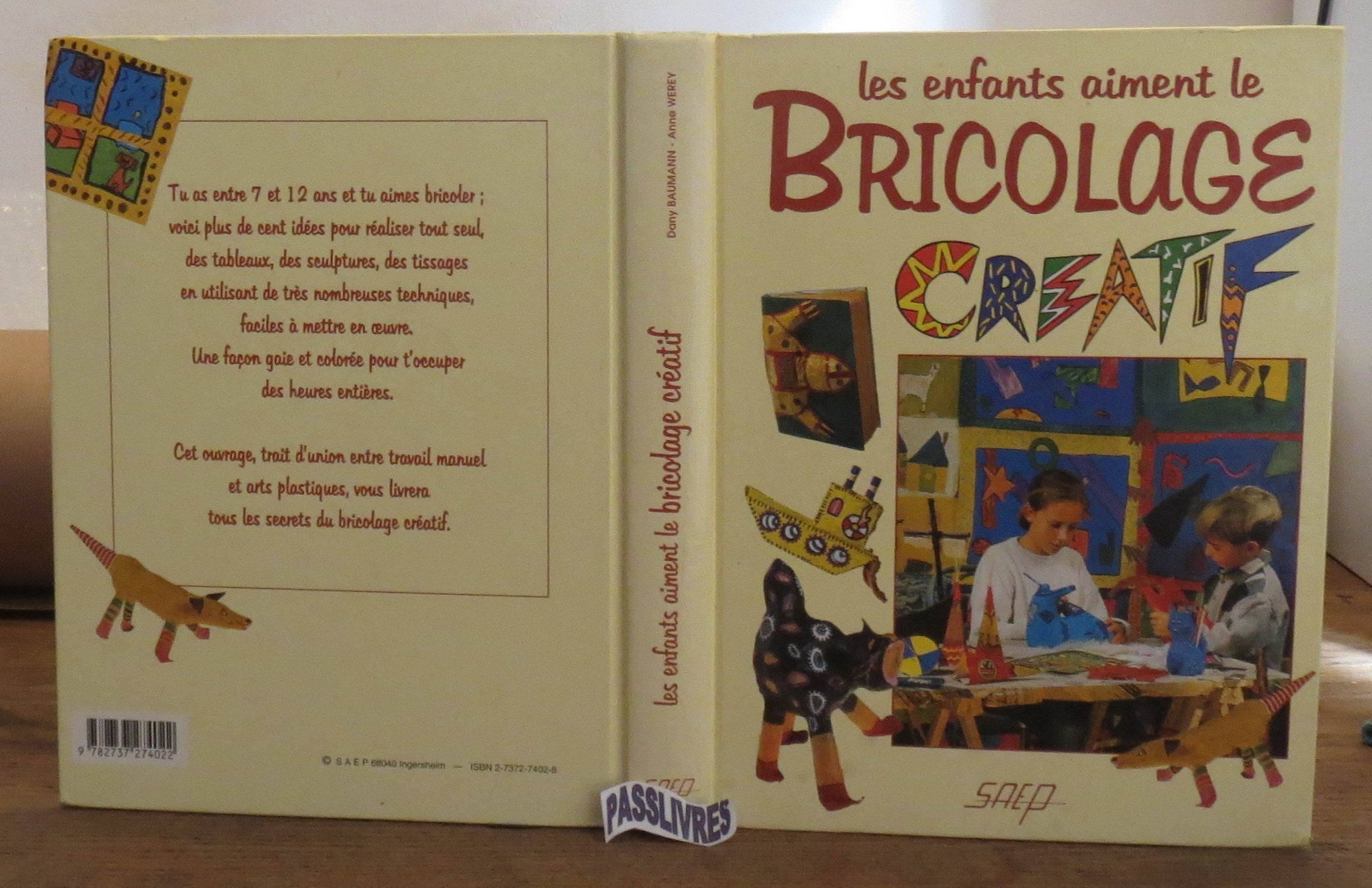 Les enfants aiment le bricolage créatif 9782737274022