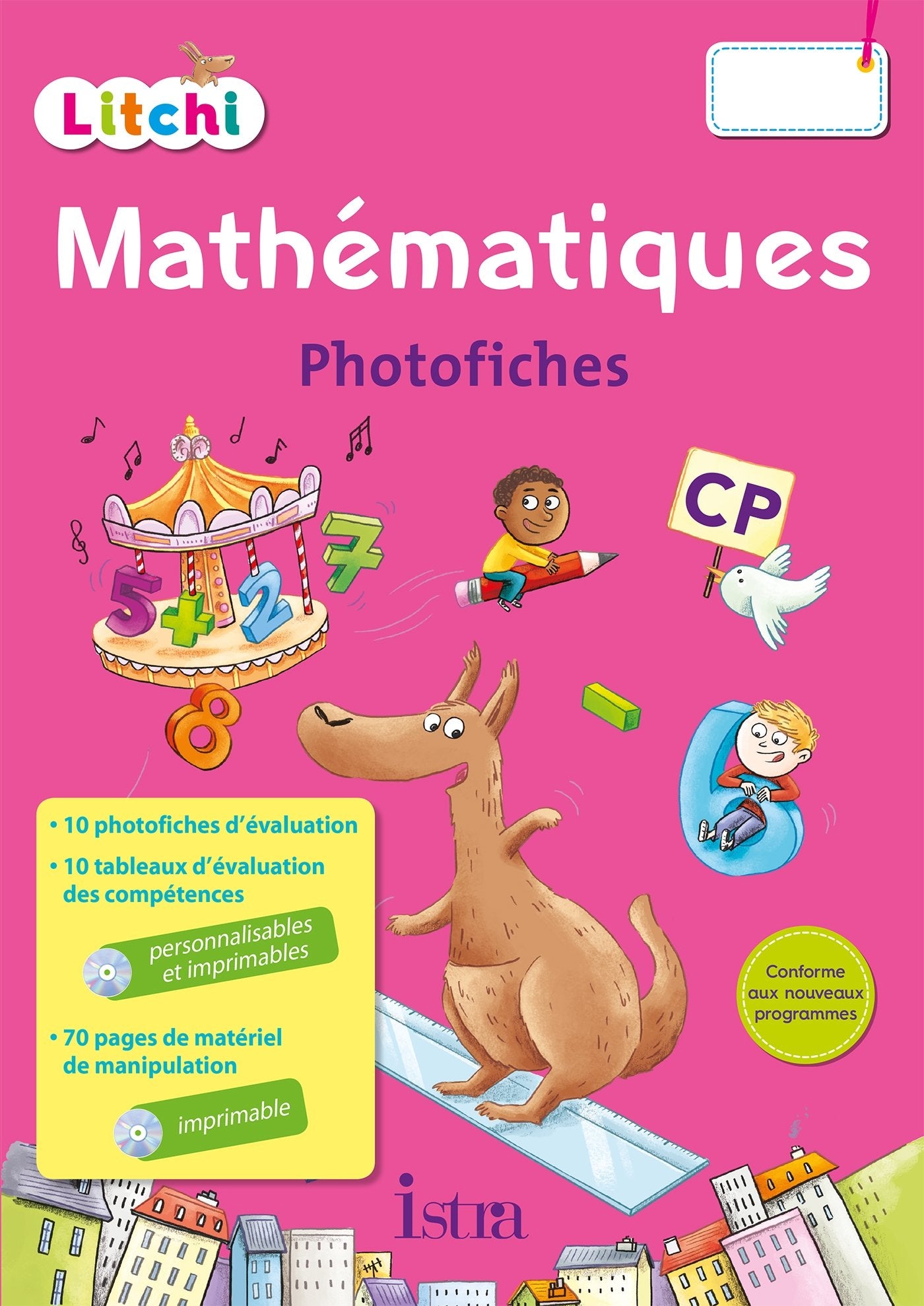 Litchi Mathématiques CP - Photofiches + CD ROM - Ed. 2016 9782013947657