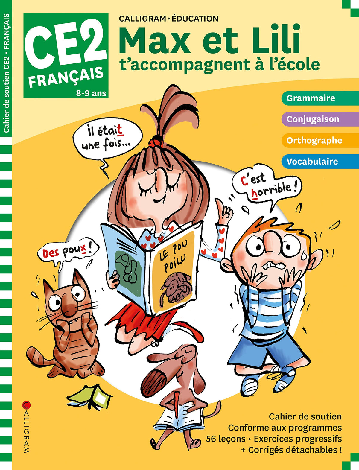 Max et Lili t'accompagnent en CE2 - Français 9782889620210