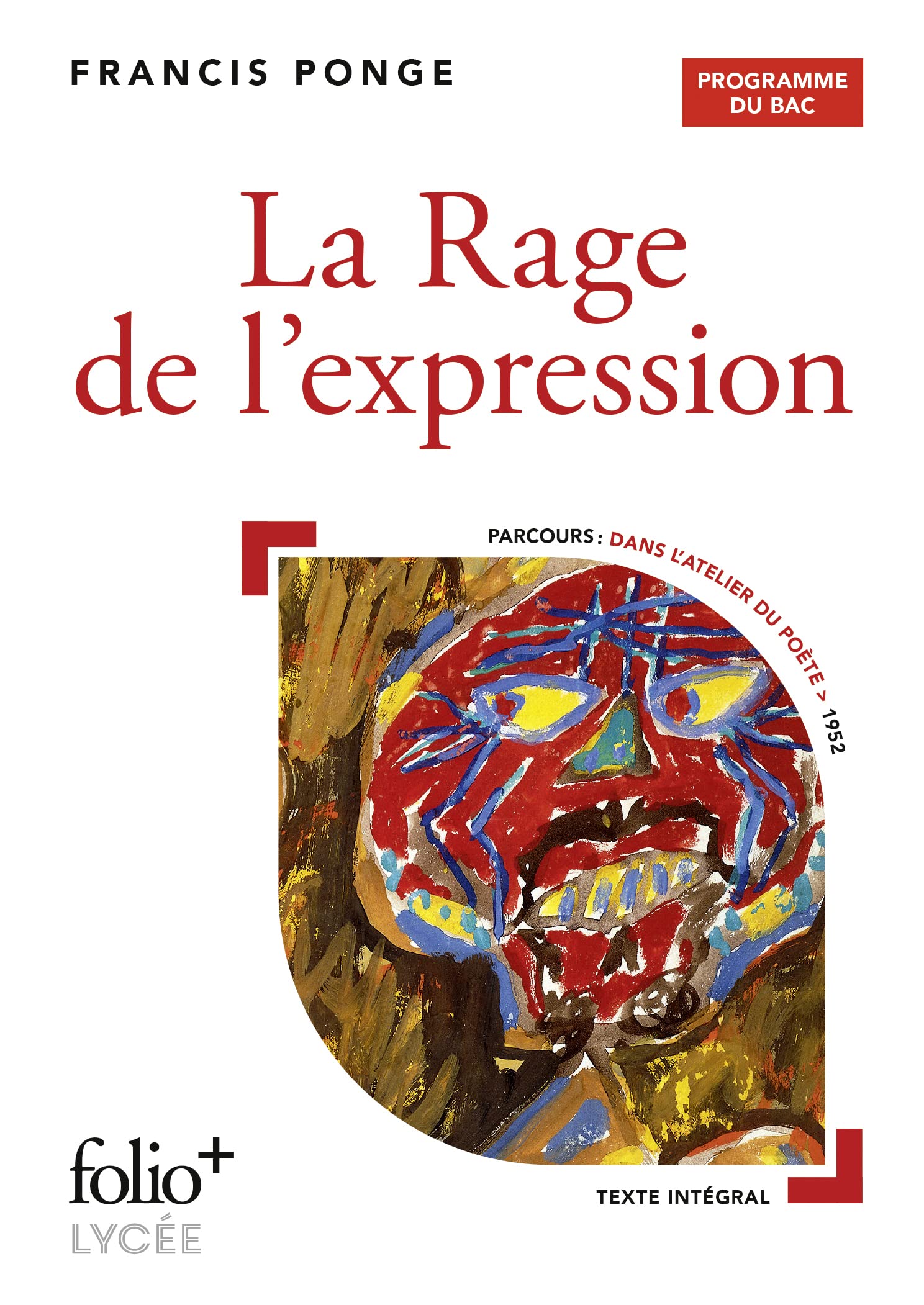 La Rage de l'expression - BAC 2025 9782073009227