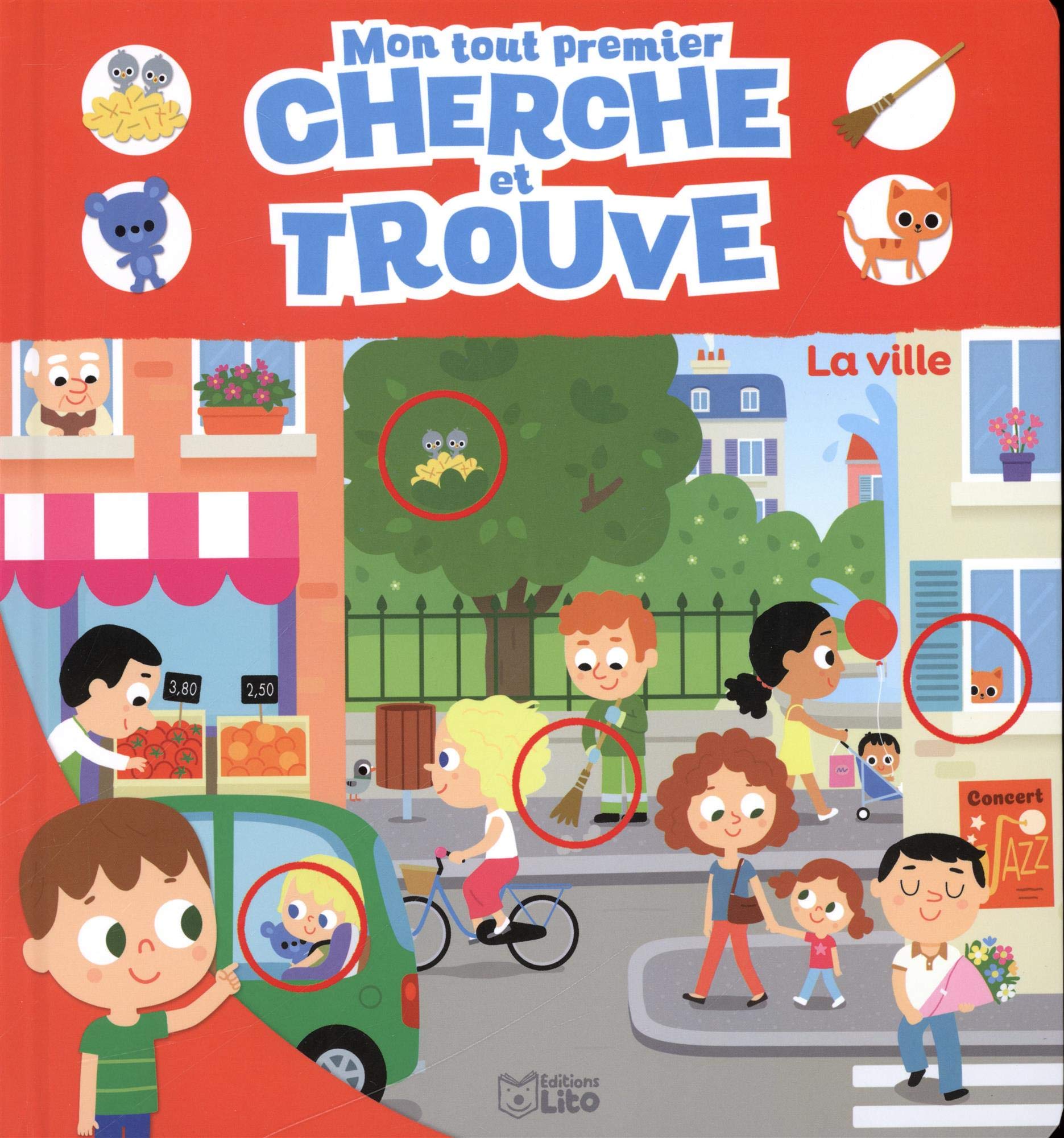 Mon premier cherche et trouve: La ville - Dès 2 ans 9782244302188