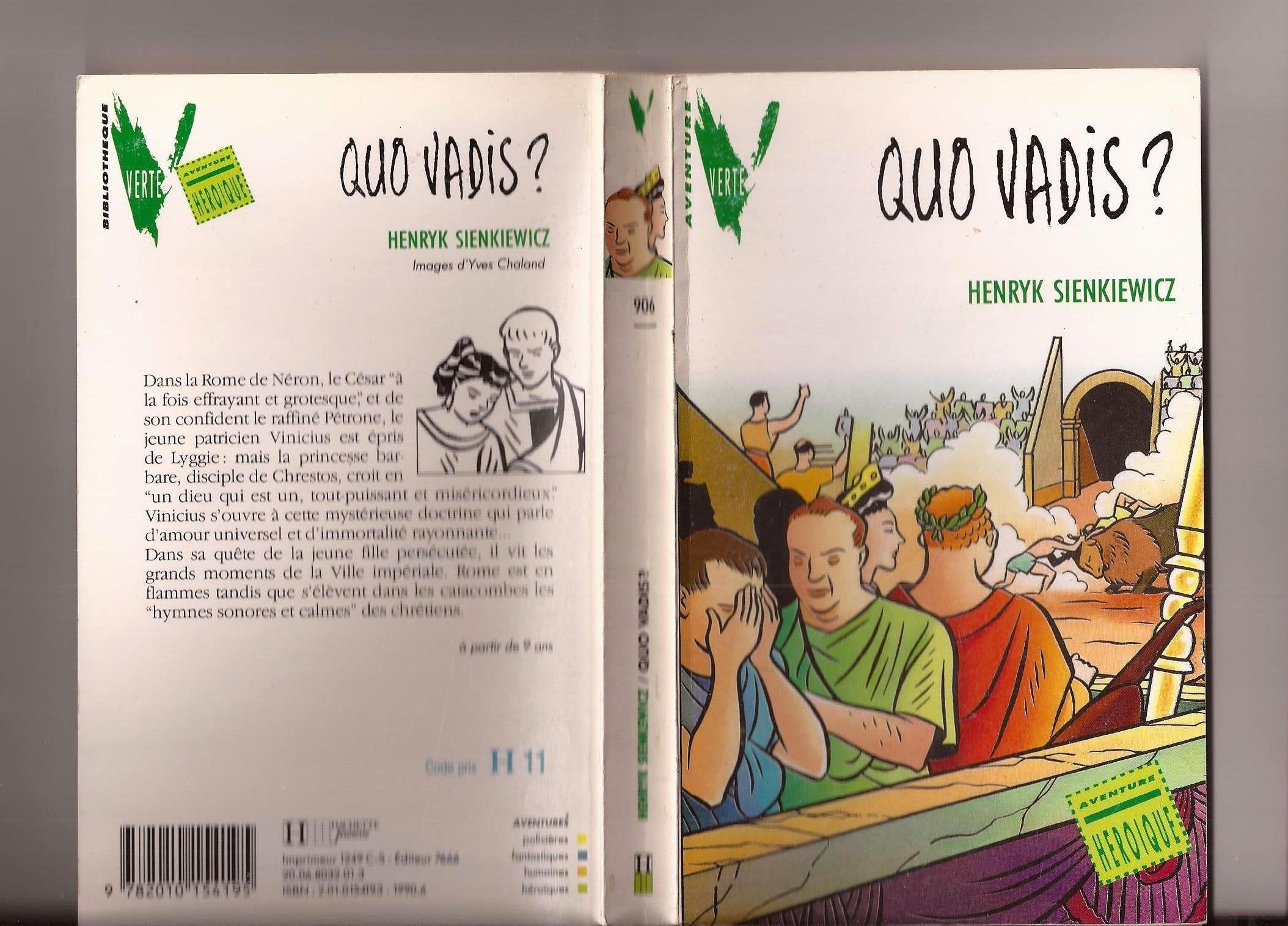 Quo vadis ? 9782010154195