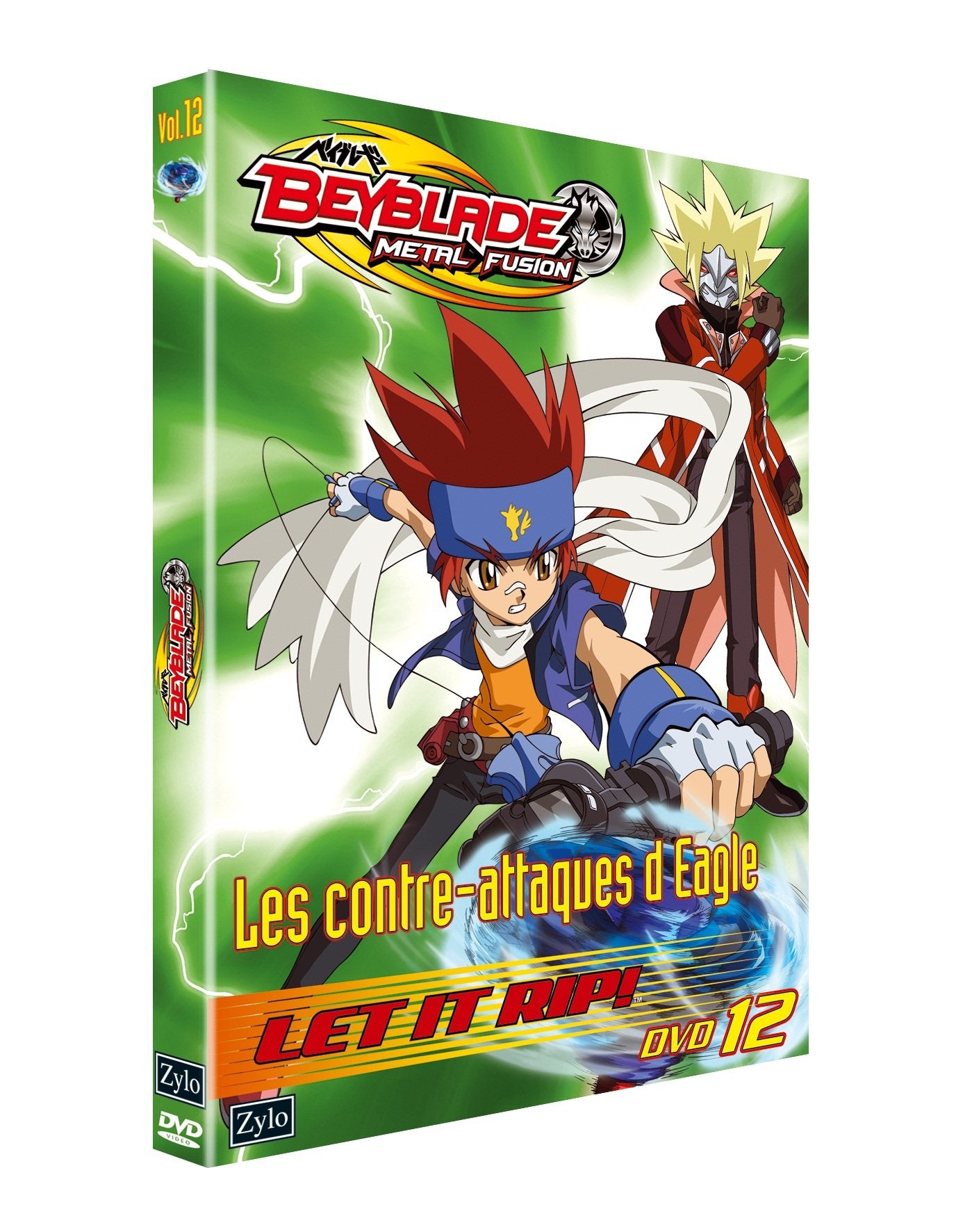 Beyblade Metal Fusion-Vol. 12 : Les Contre-attaques d'Eagle 3760121798473