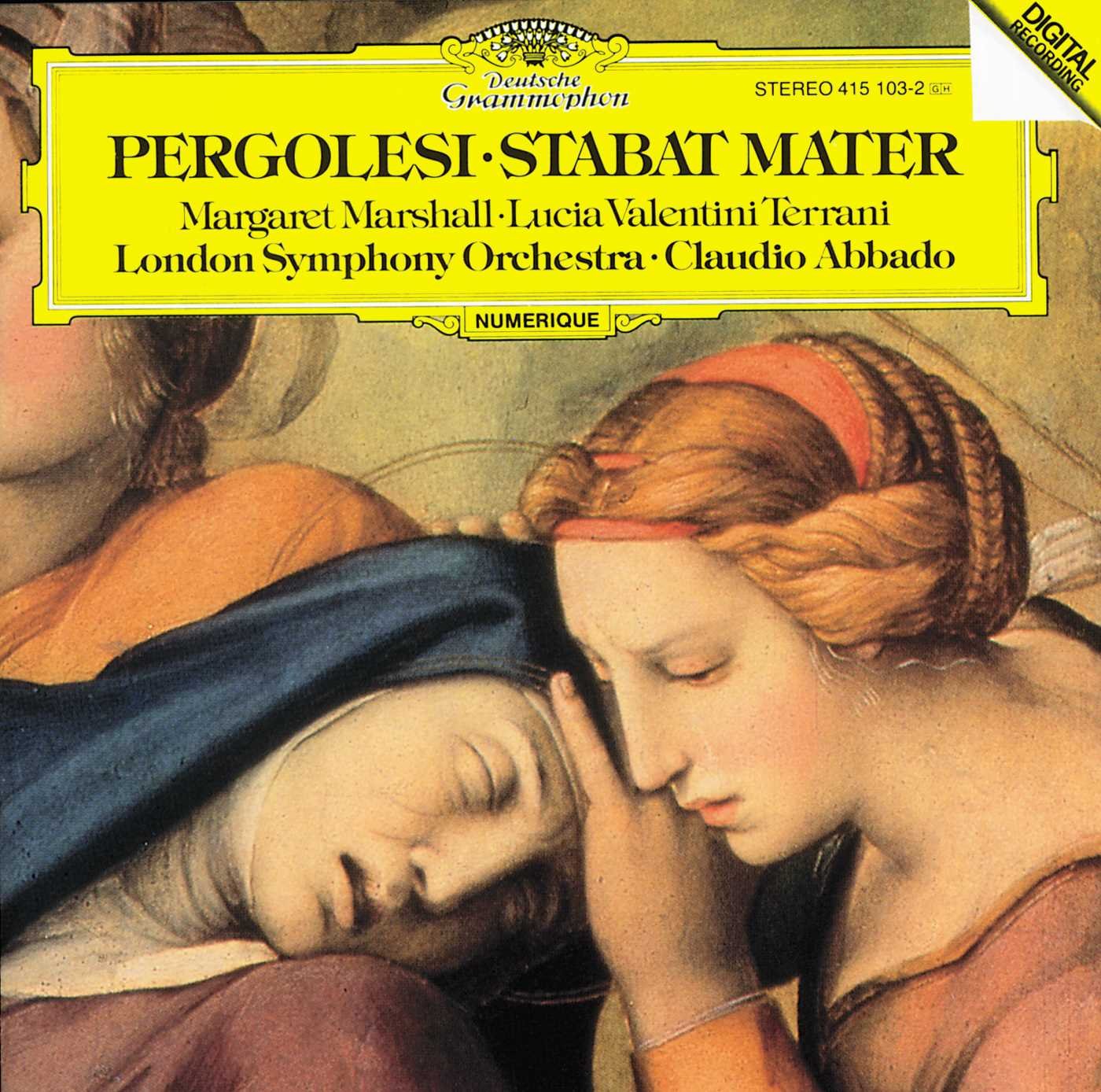 Pergolèse: Stabat Mater 0028941510327