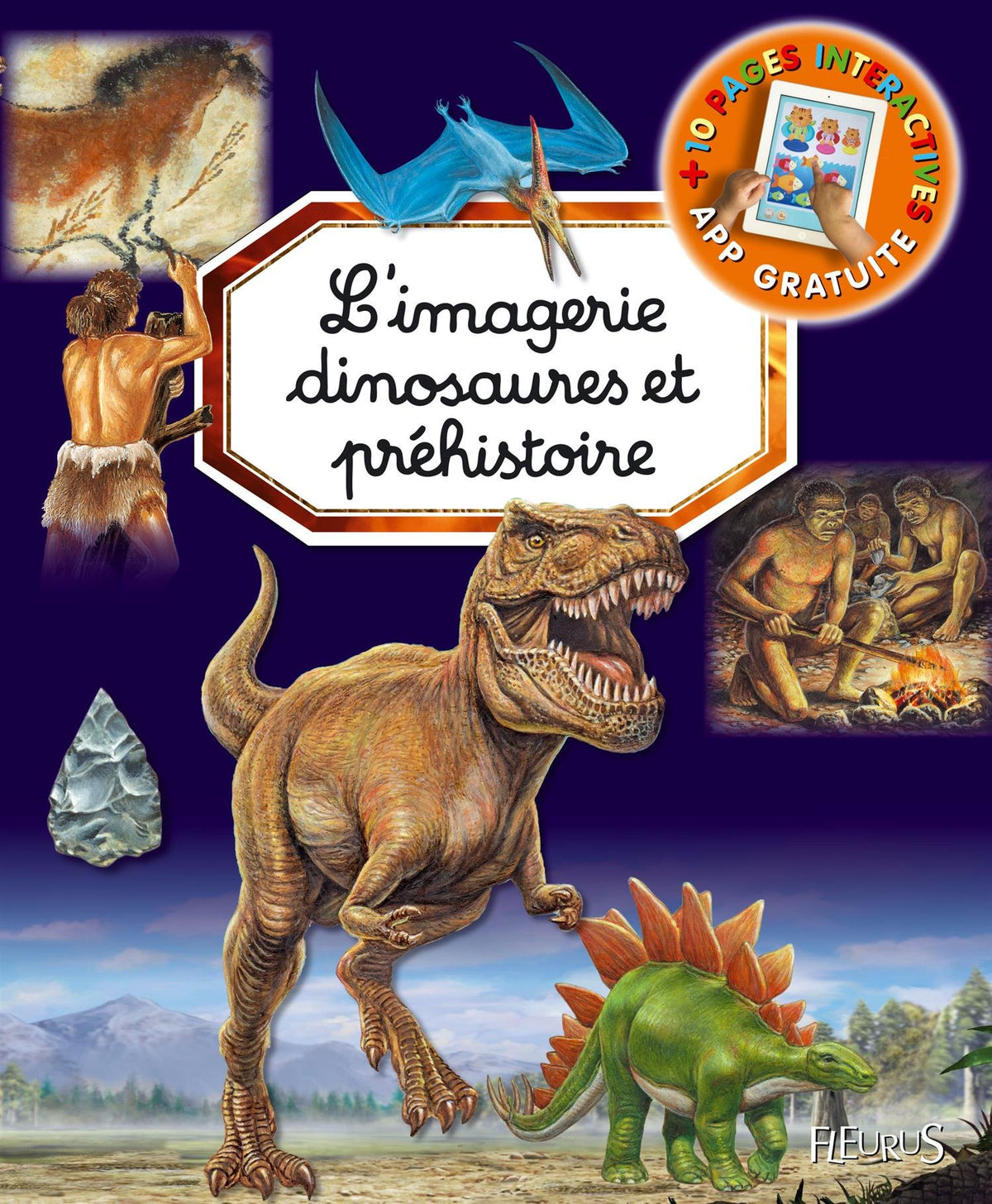 L'imagerie dinosaures et préhistoire (interactive) 9782215145134