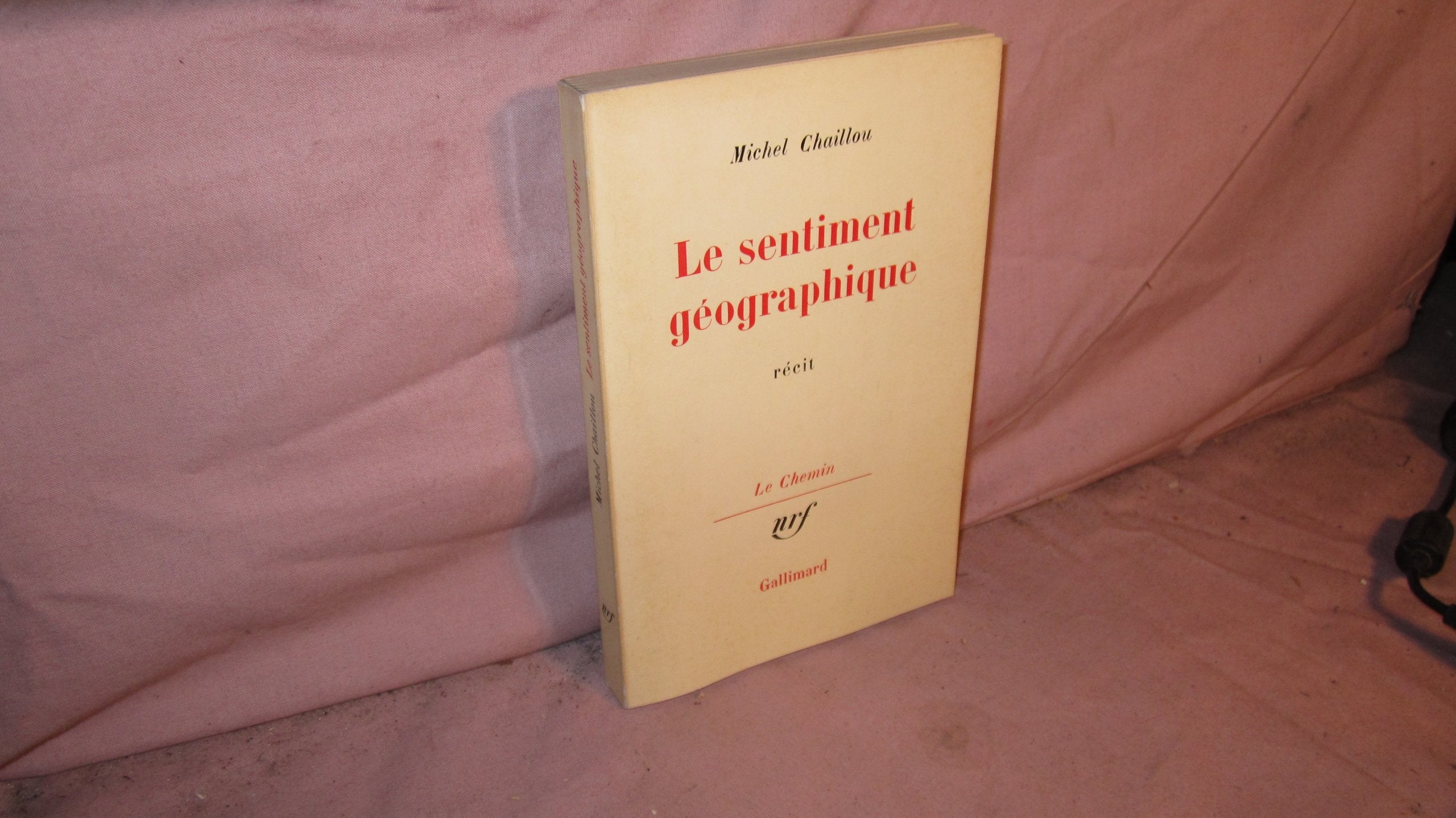 Le sentiment géographique 9782070293995