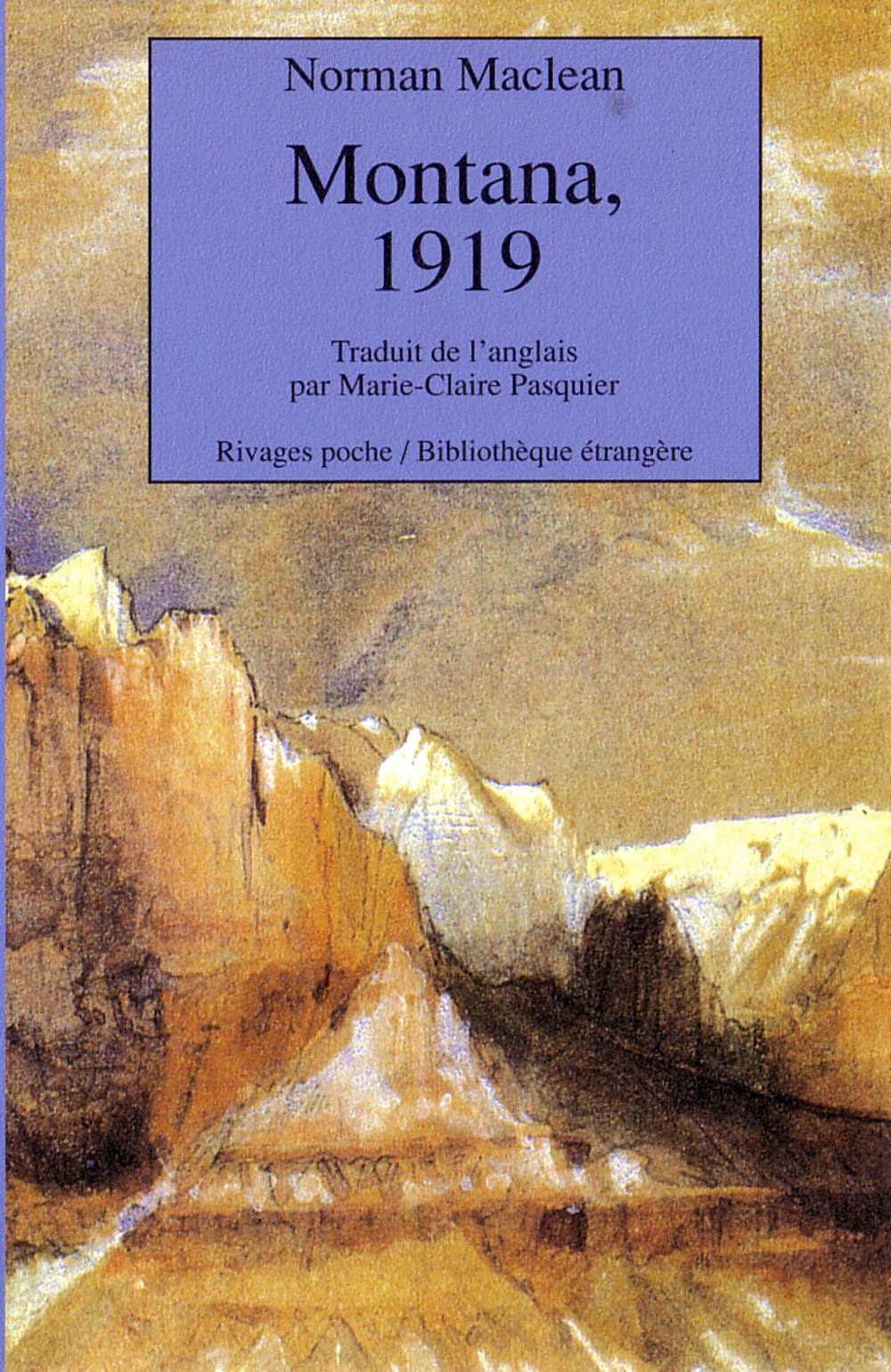 Montana, 1919 9782869308527
