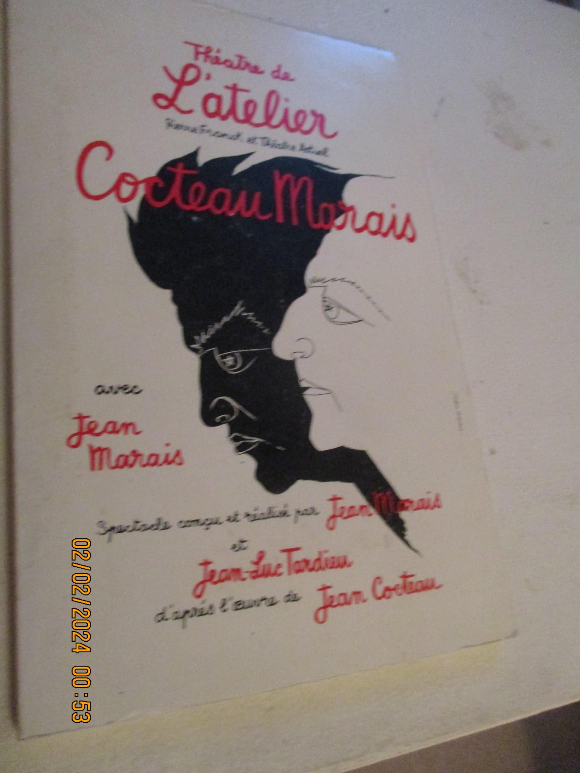 THEATRE DE L'atelier COCTEAU MARAIS 