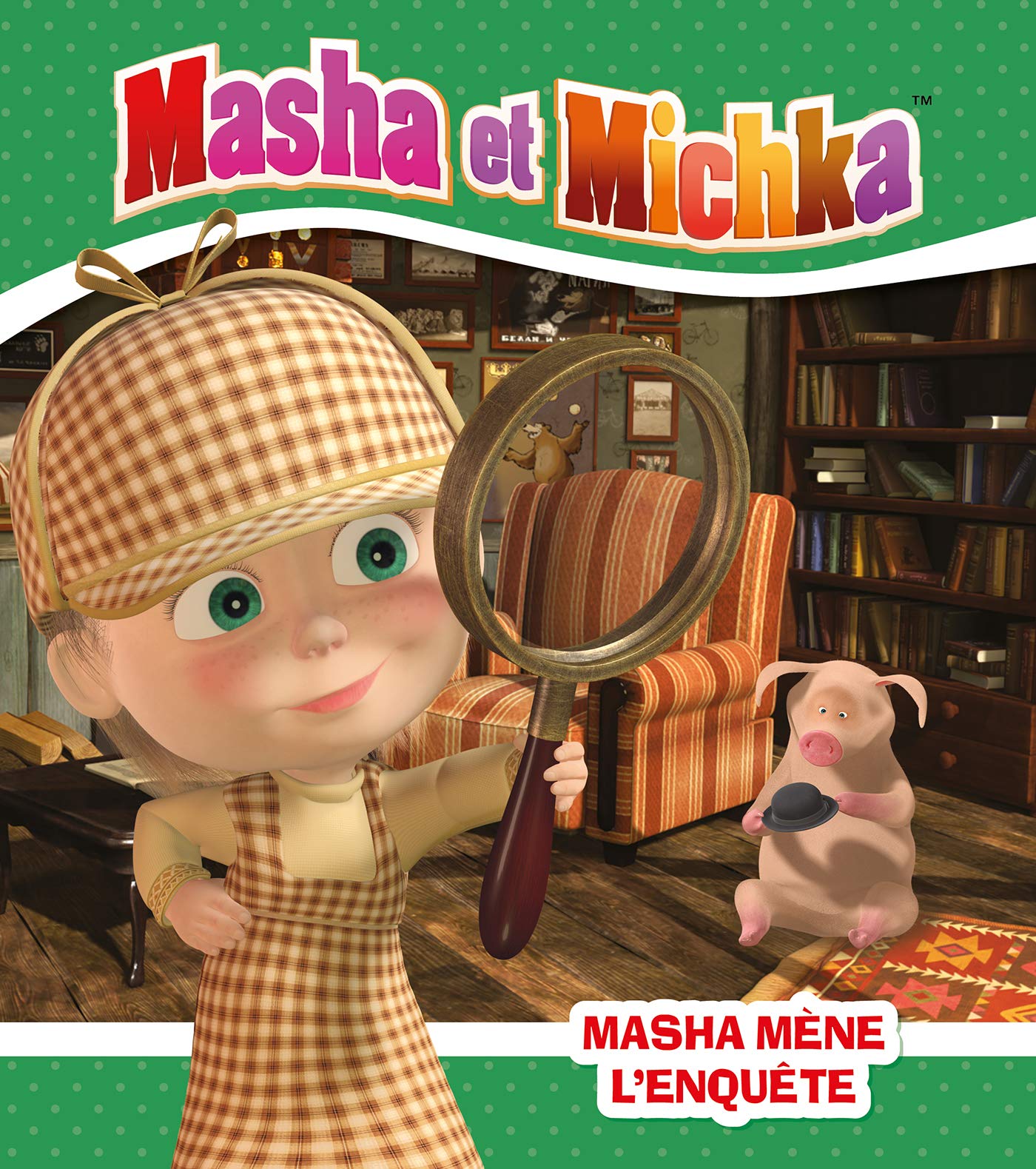 Masha et Michka - Masha mène l'enquête 9782012455290