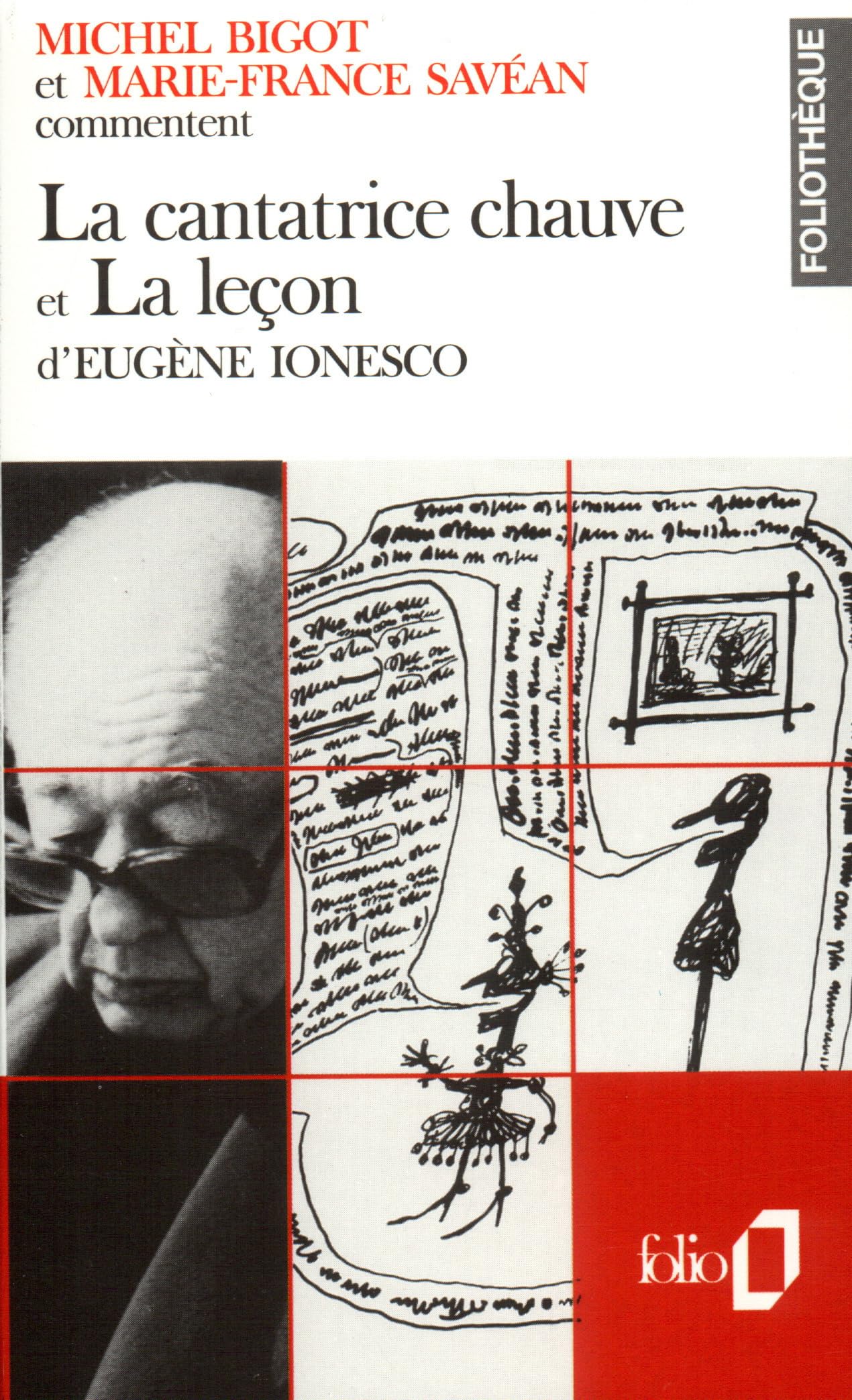 La cantatrice chauve et La leçon d'Eugène Ionesco 9782070383474