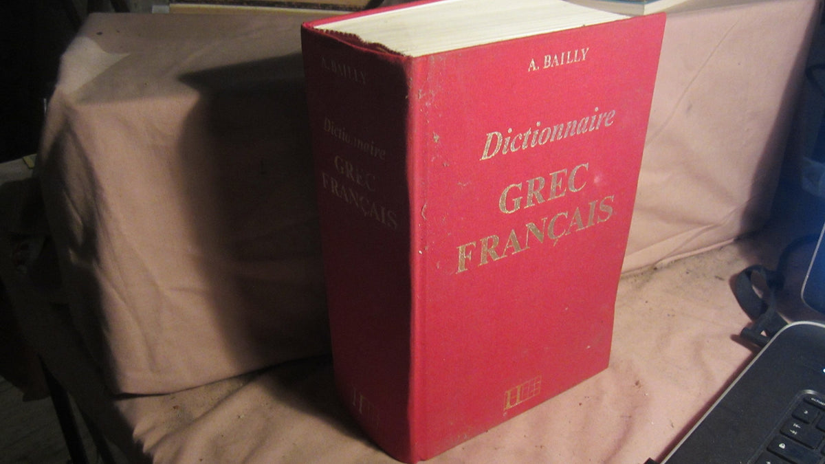 Dictionnaire grec-français 9782010013065
