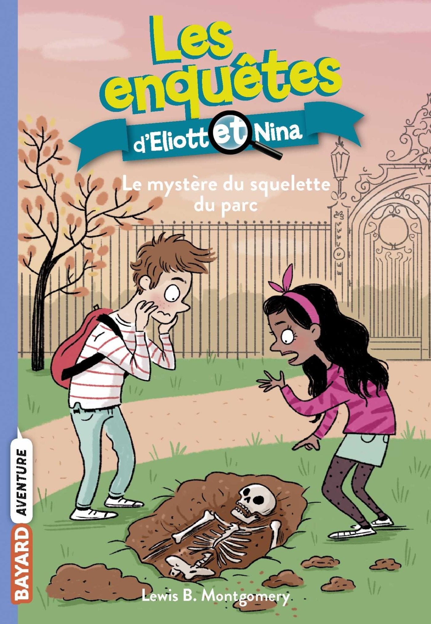 Les enquêtes d'Eliott et Nina, Tome 12: Le mystère du squelette du parc 9782747088091