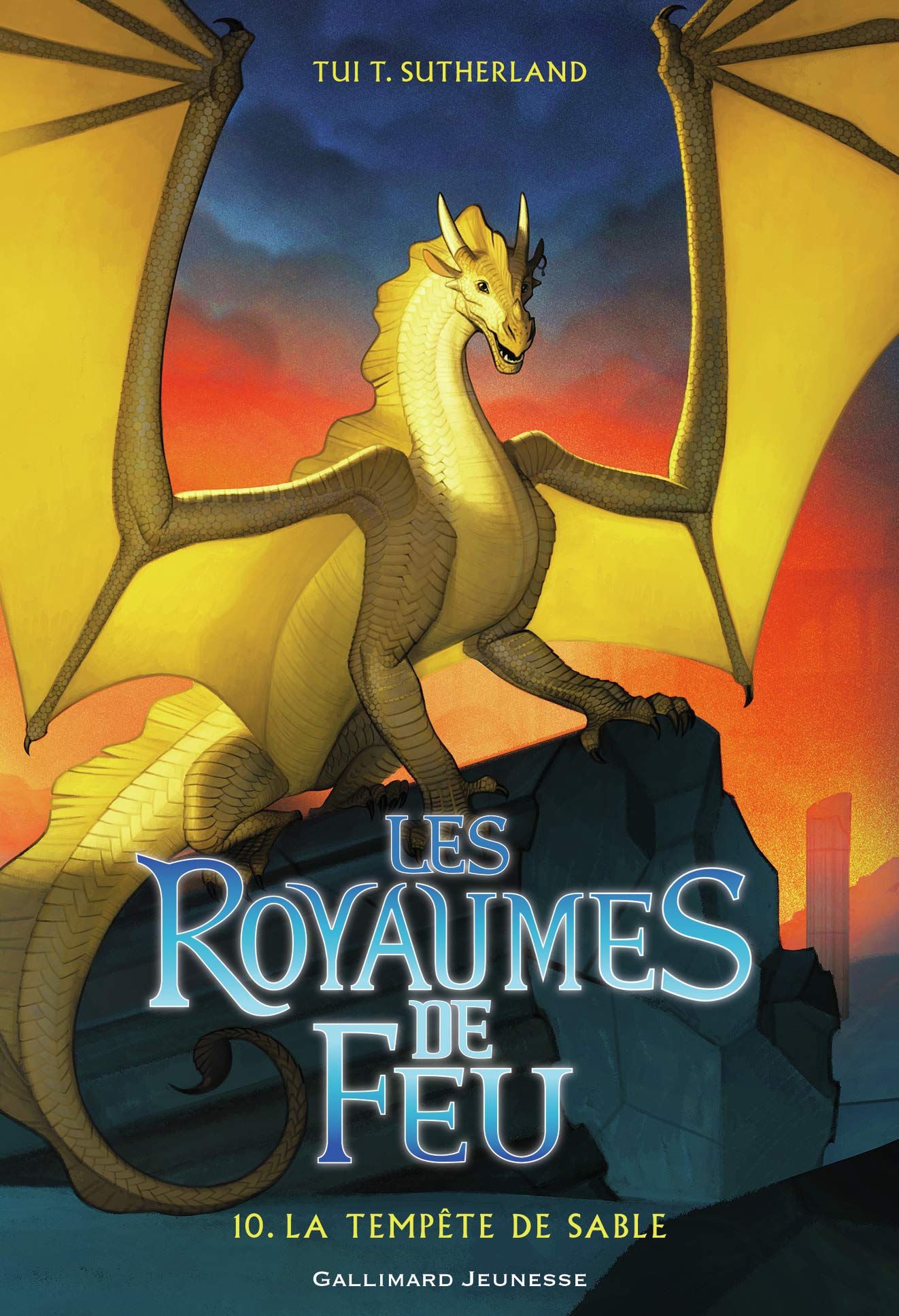 LES ROYAUMES DE FEU 10. LA TEMPETE DE SABLE 9782075117036