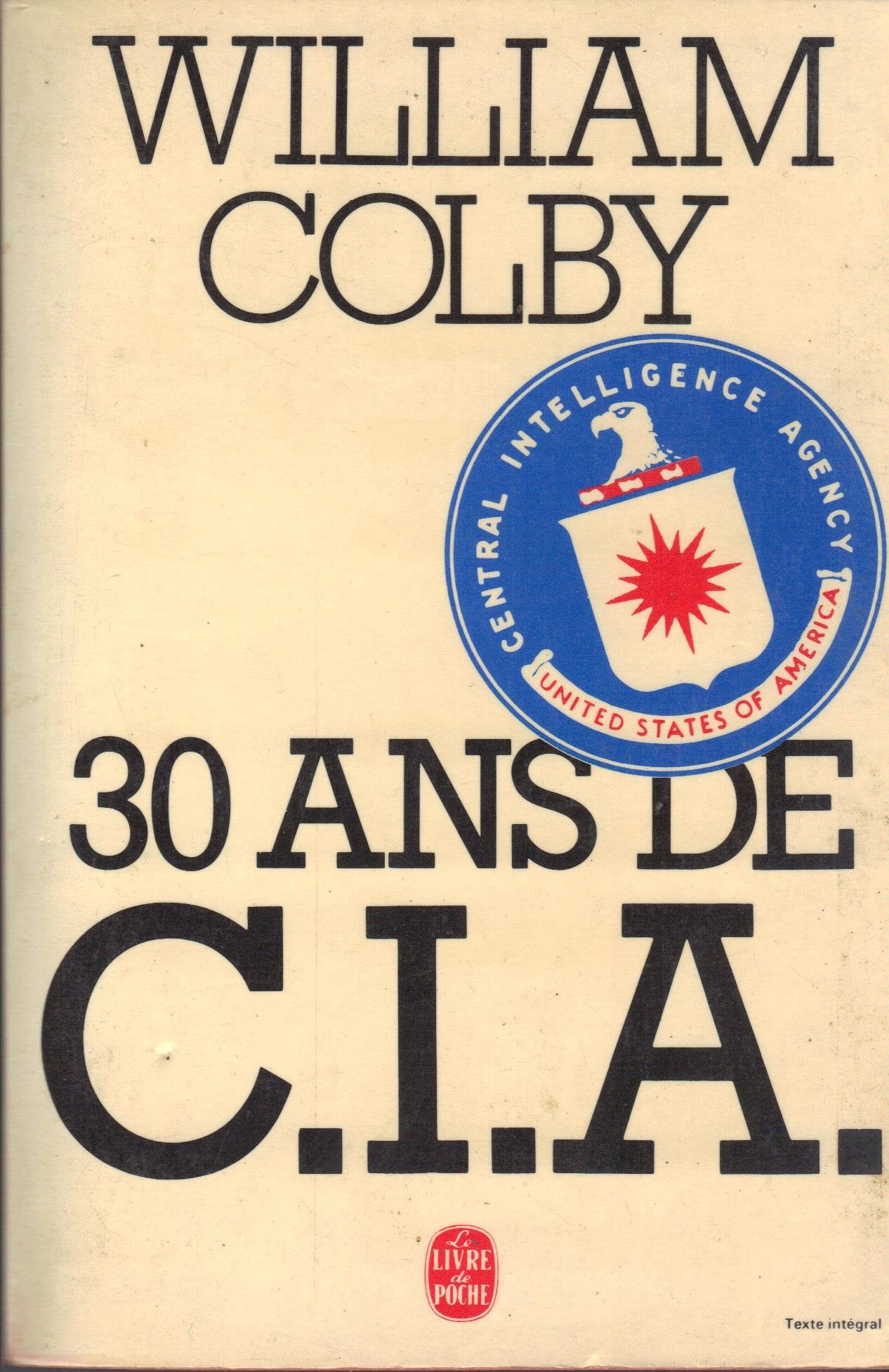 30 Ans De C.I.A. 9782253026747