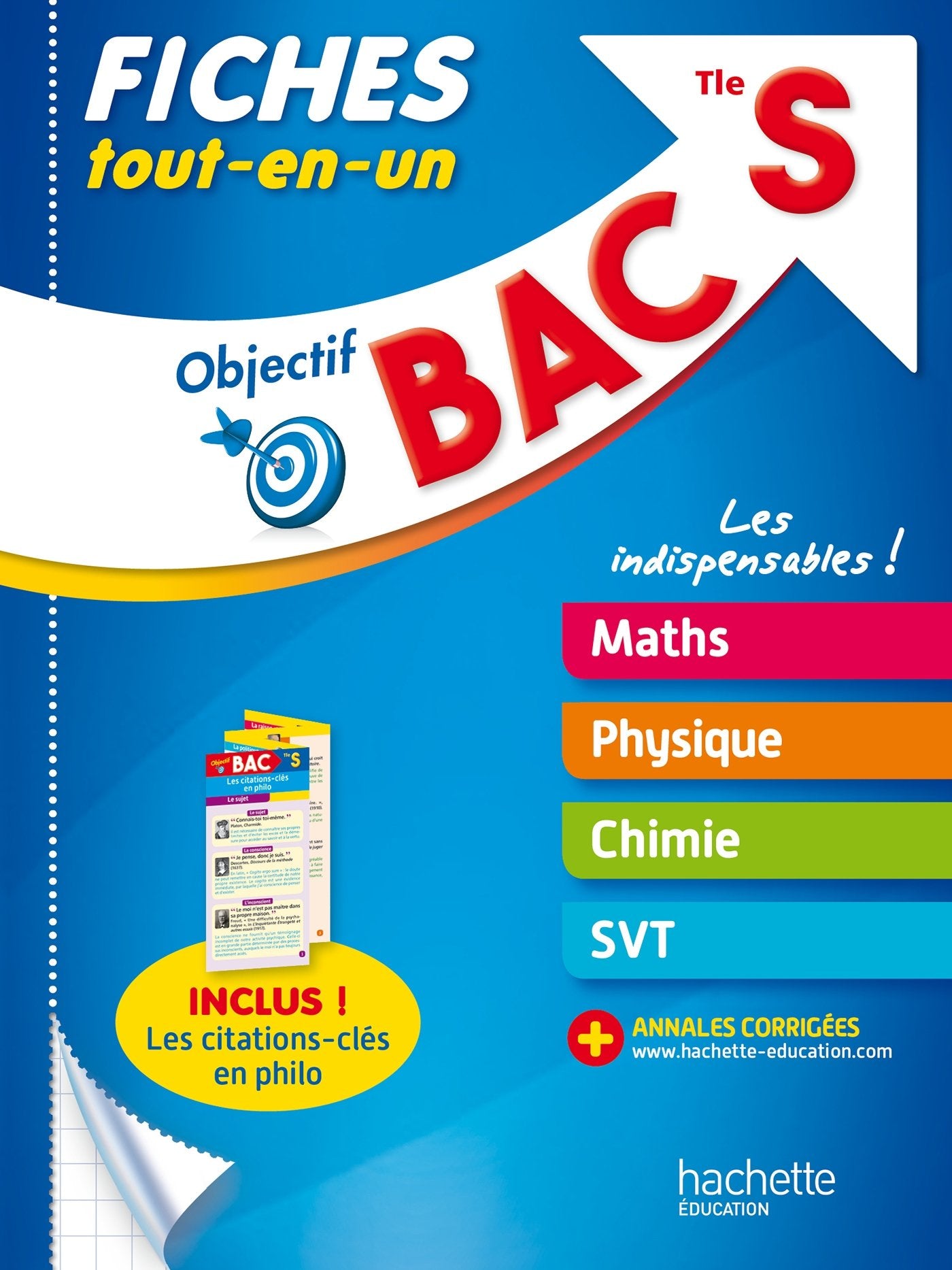 Objectif Bac Fiches Tout-en-un Term S 9782017012399
