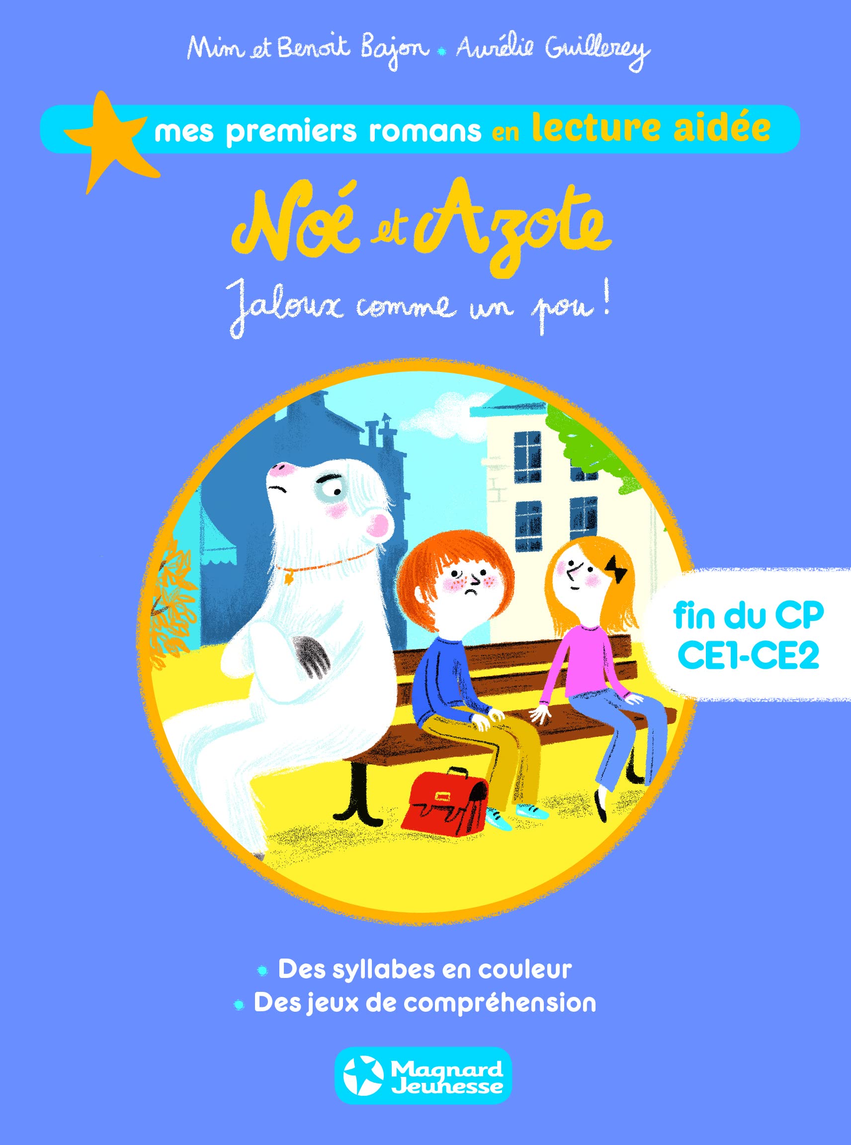 Noé et Azote 5 - Jaloux comme un pou Lecture aidée 9782210968318