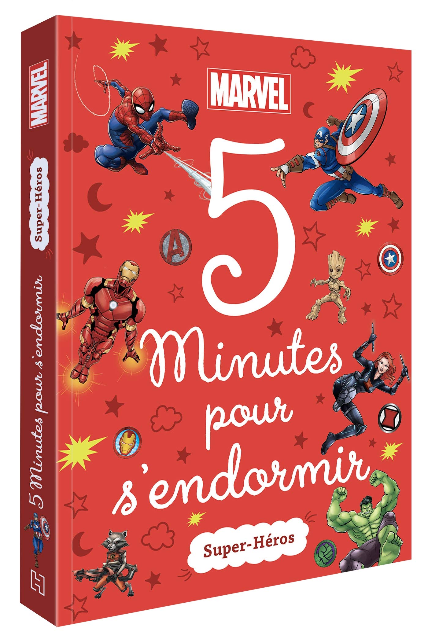 MARVEL - 5 Minutes pour s'endormir - Super-héros: Super Héros 9782017118664