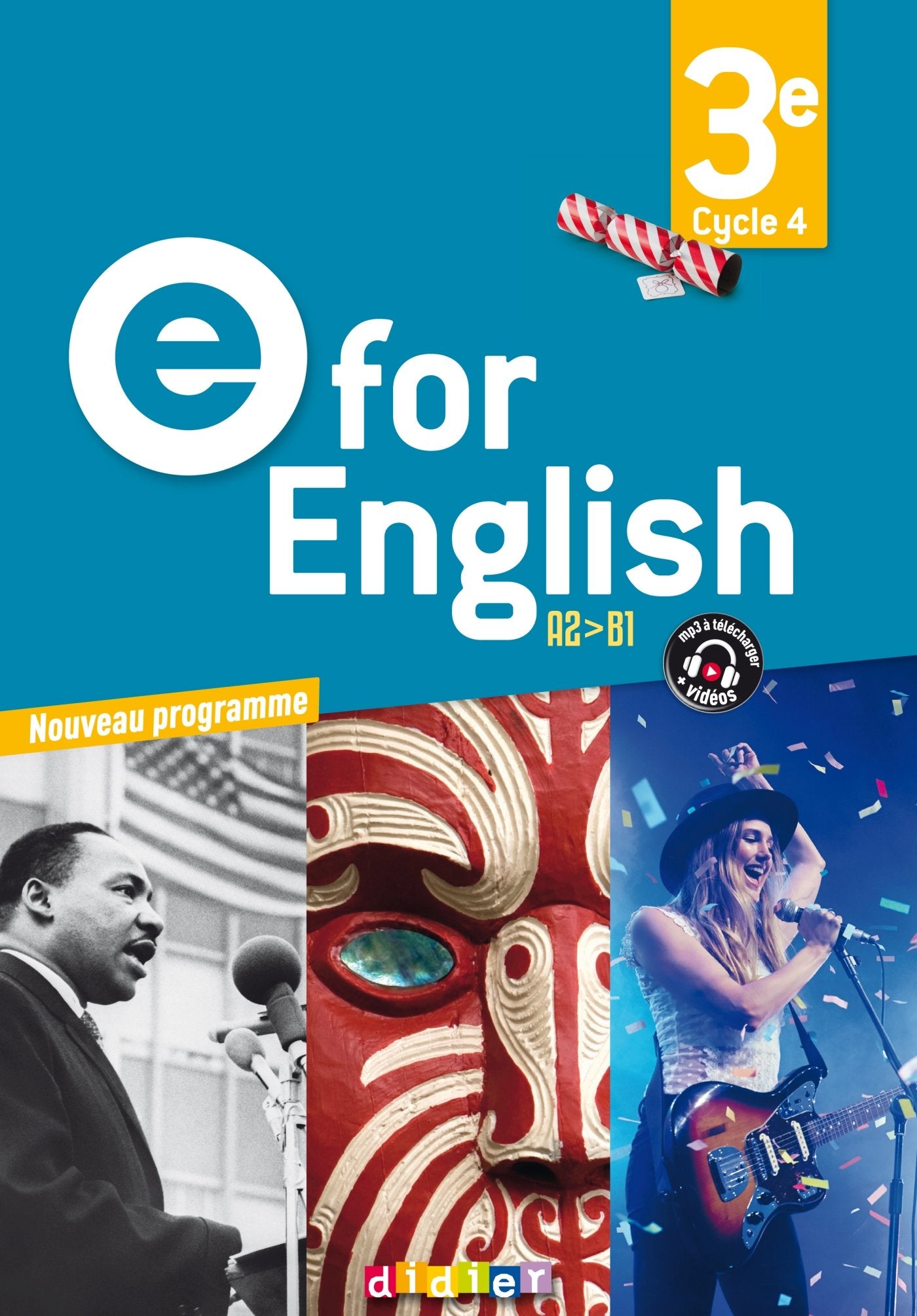 E for English 3e - Anglais Ed.2017 - Livre de l'élève 9782278087549