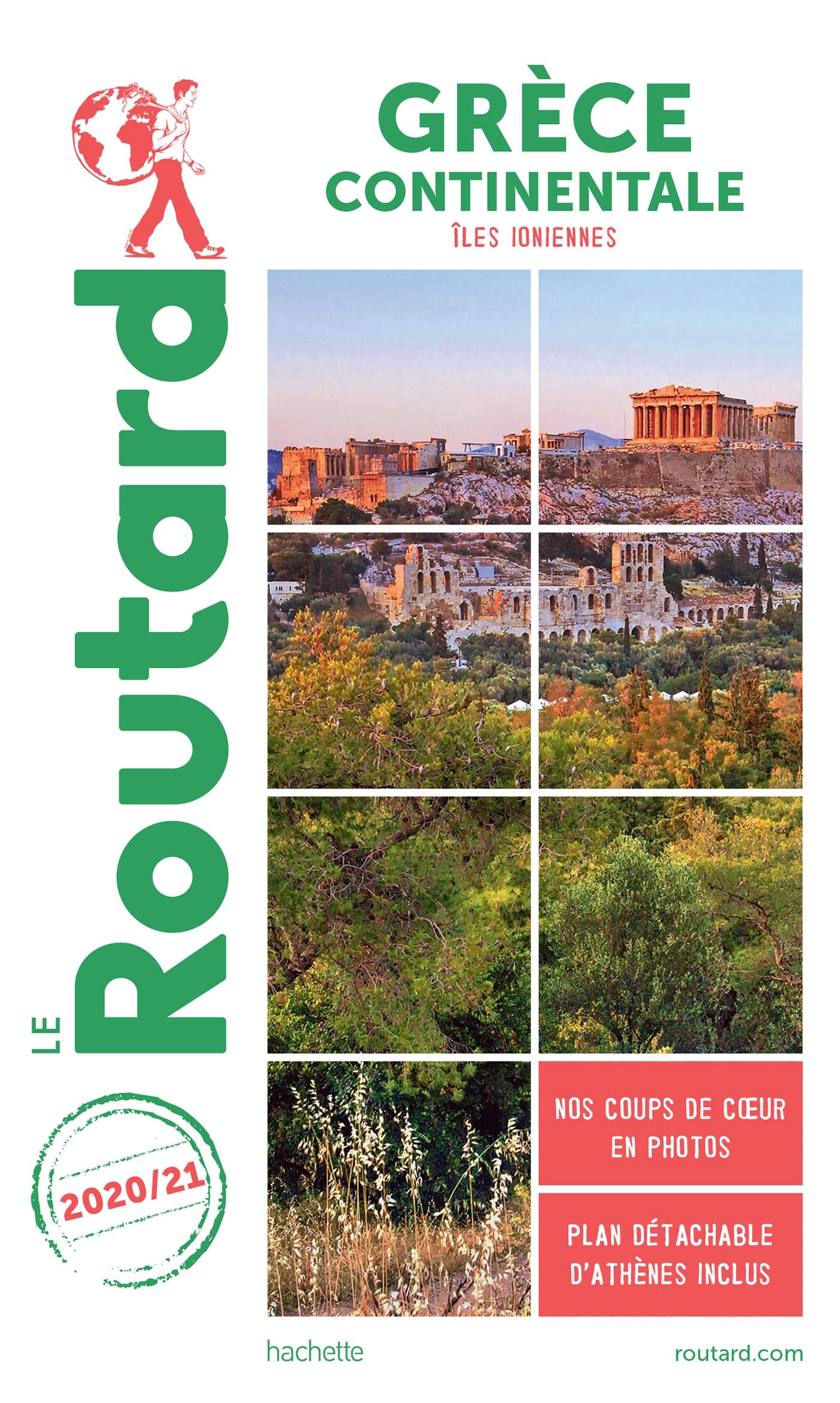 Guide du Routard Grèce continentale 2020/21 9782017100911