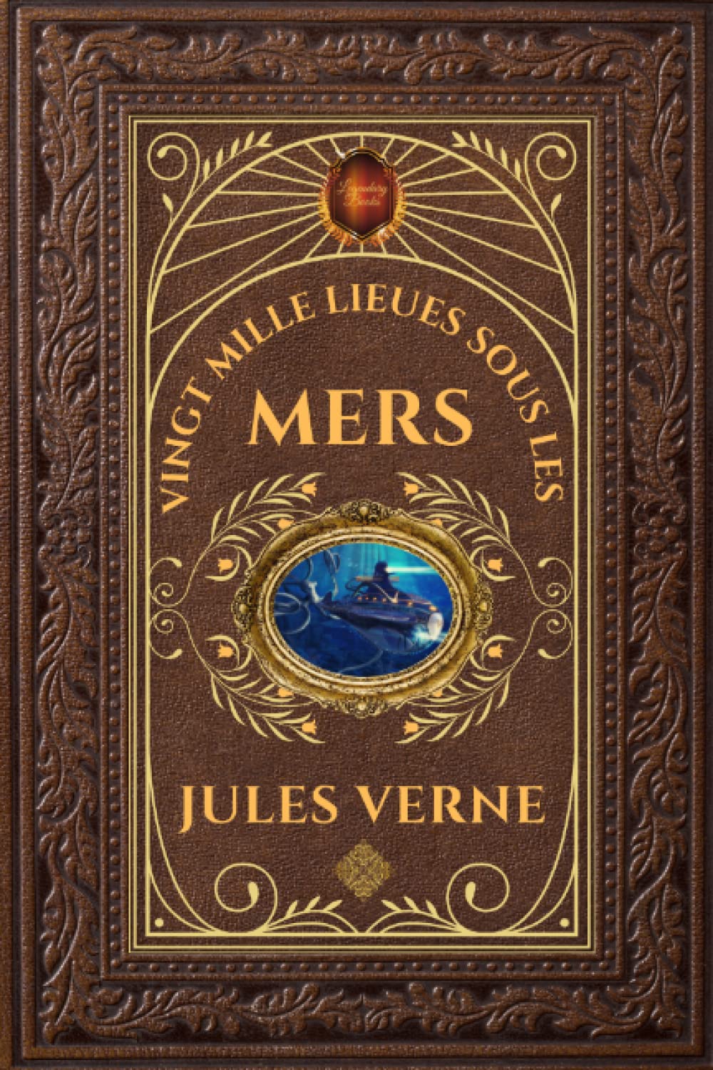 Vingt mille lieues sous les Mers - Jules Verne: Édition collector intégrale - Grand format 15 cm x 22 cm - (Annotée d'une biographie) 9798489937313