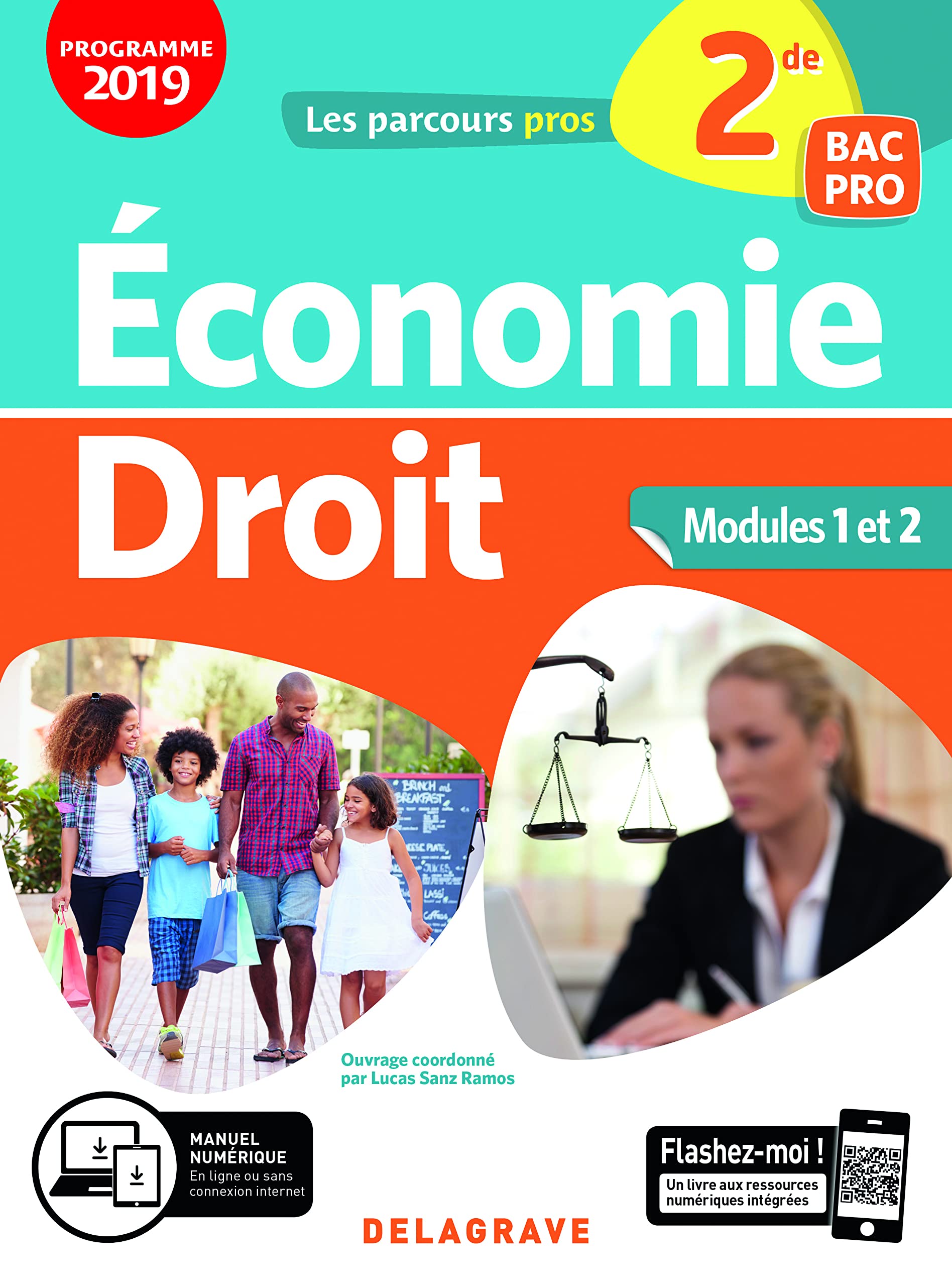 Économie-Droit 2de Bac Pro (2019) - Pochette élève 9782206306445